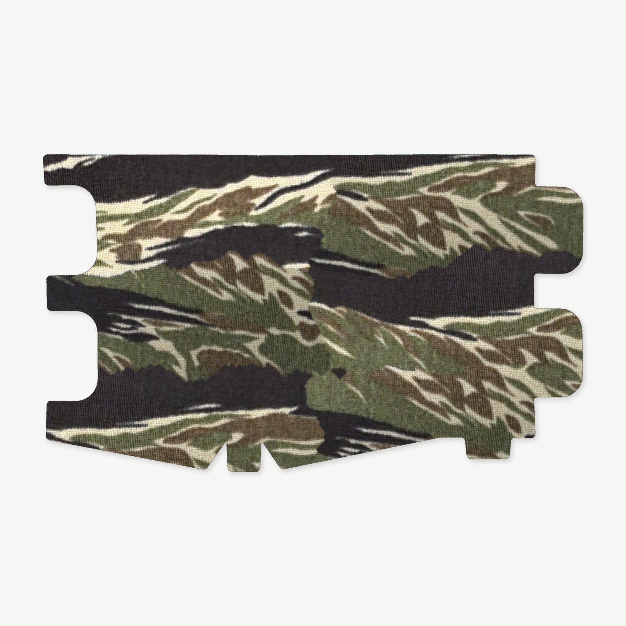 Mag Wrap Kit for Daniel Defense (5.56 / .223 Magazine) - die-cut Cordura 1000D kit pieces in Tiger Stripe (Green/Black) - Combat Textiles