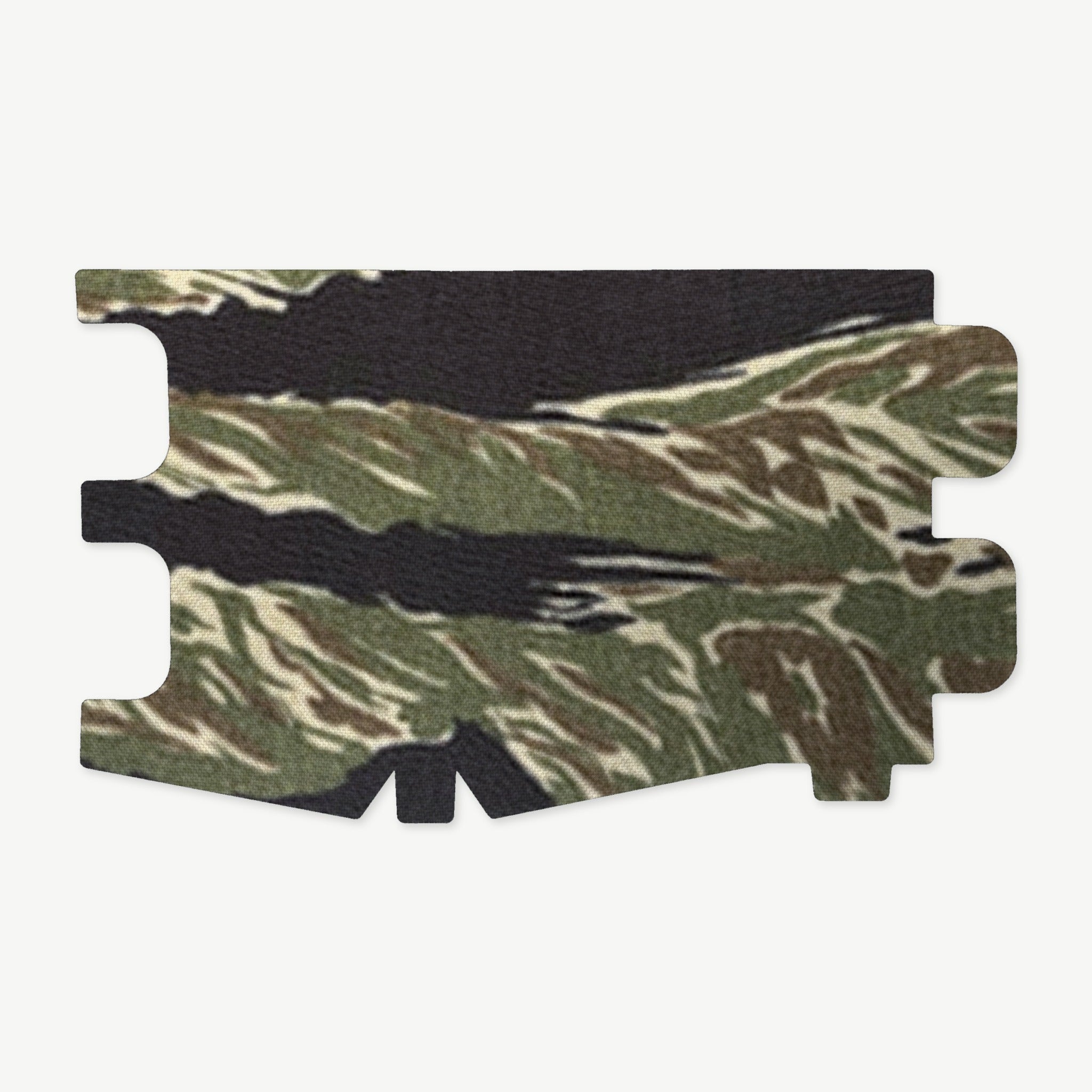 Mag Wrap Kit for Daniel Defense (5.56 / .223 Magazine) - die-cut Cordura 1000D kit pieces in Tiger Stripe (Green/Black) - Combat Textiles