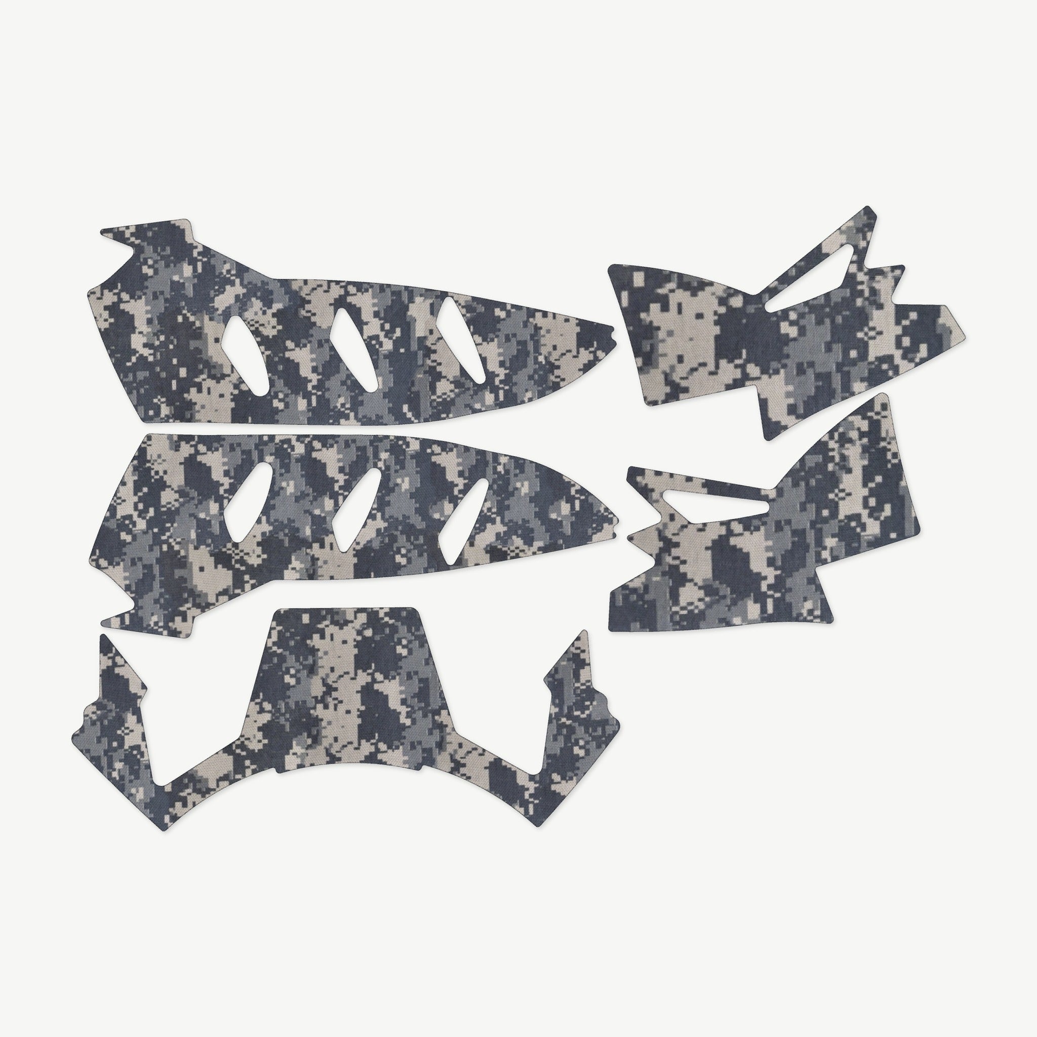 Helmet Wrap Kit for Team Wendy EXFIL LTP - die-cut Cordura 1000D kit pieces in ACU - Combat Textiles