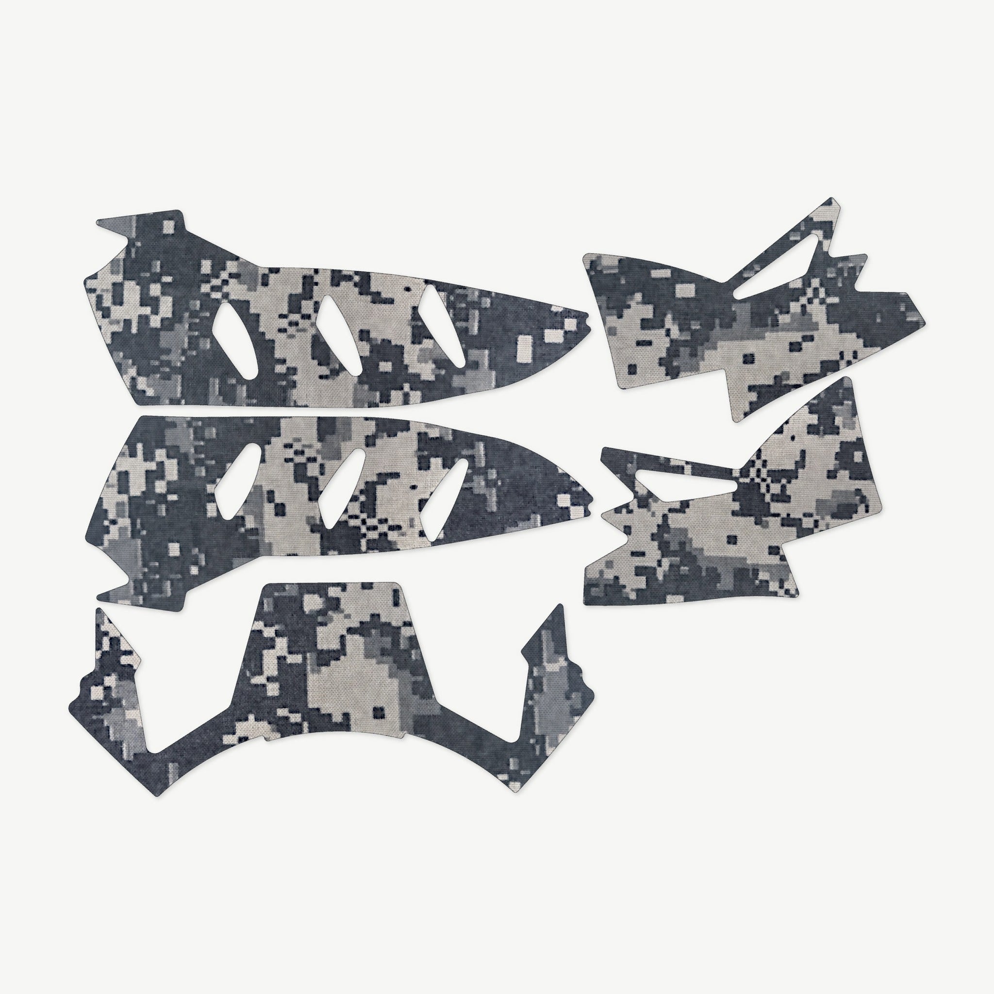 Helmet Wrap Kit for Team Wendy EXFIL LTP - die-cut Cordura 1000D kit pieces in ACU - Combat Textiles