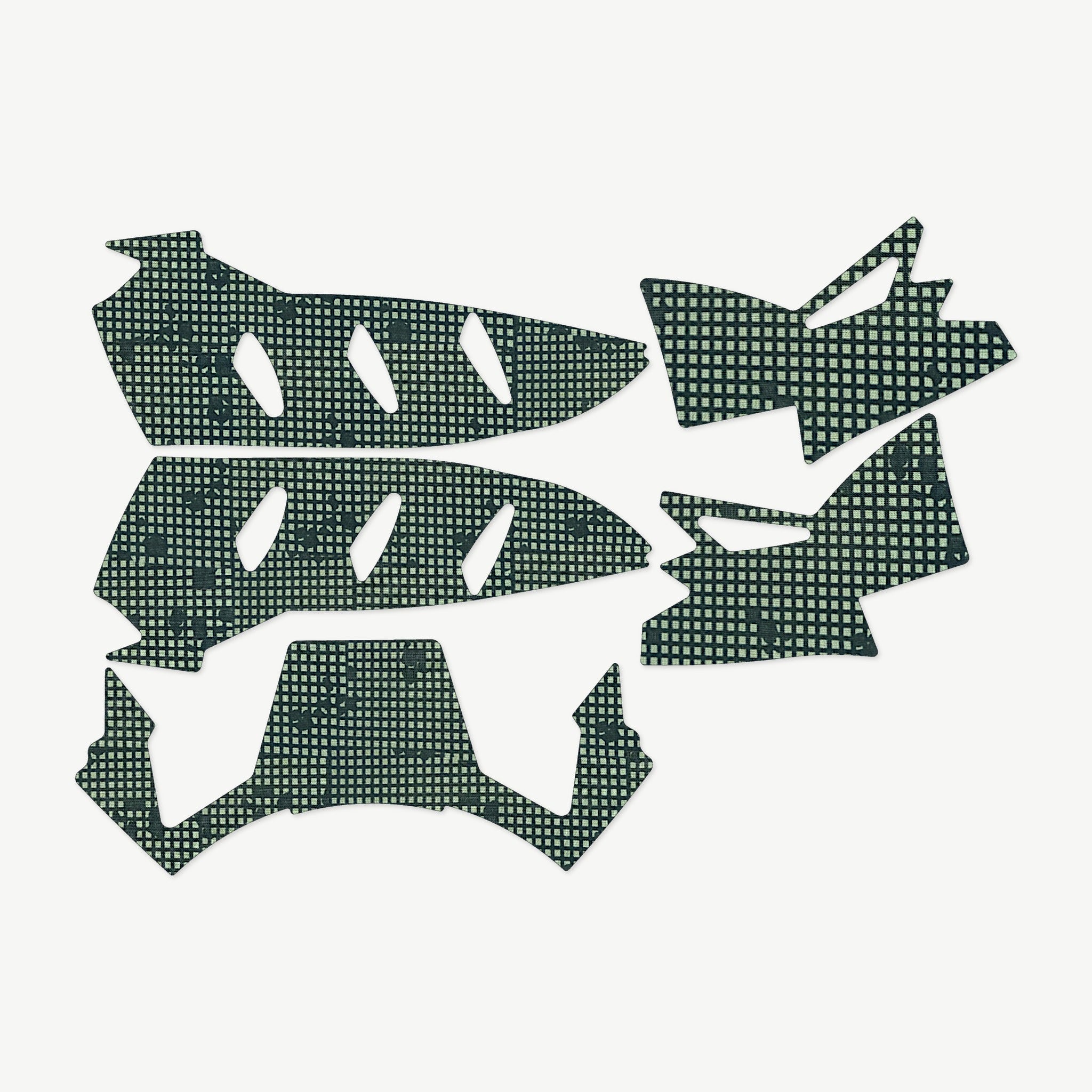 Helmet Wrap Kit for Team Wendy EXFIL LTP - die-cut Cordura 1000D kit pieces in Desert Night Camo - Combat Textiles