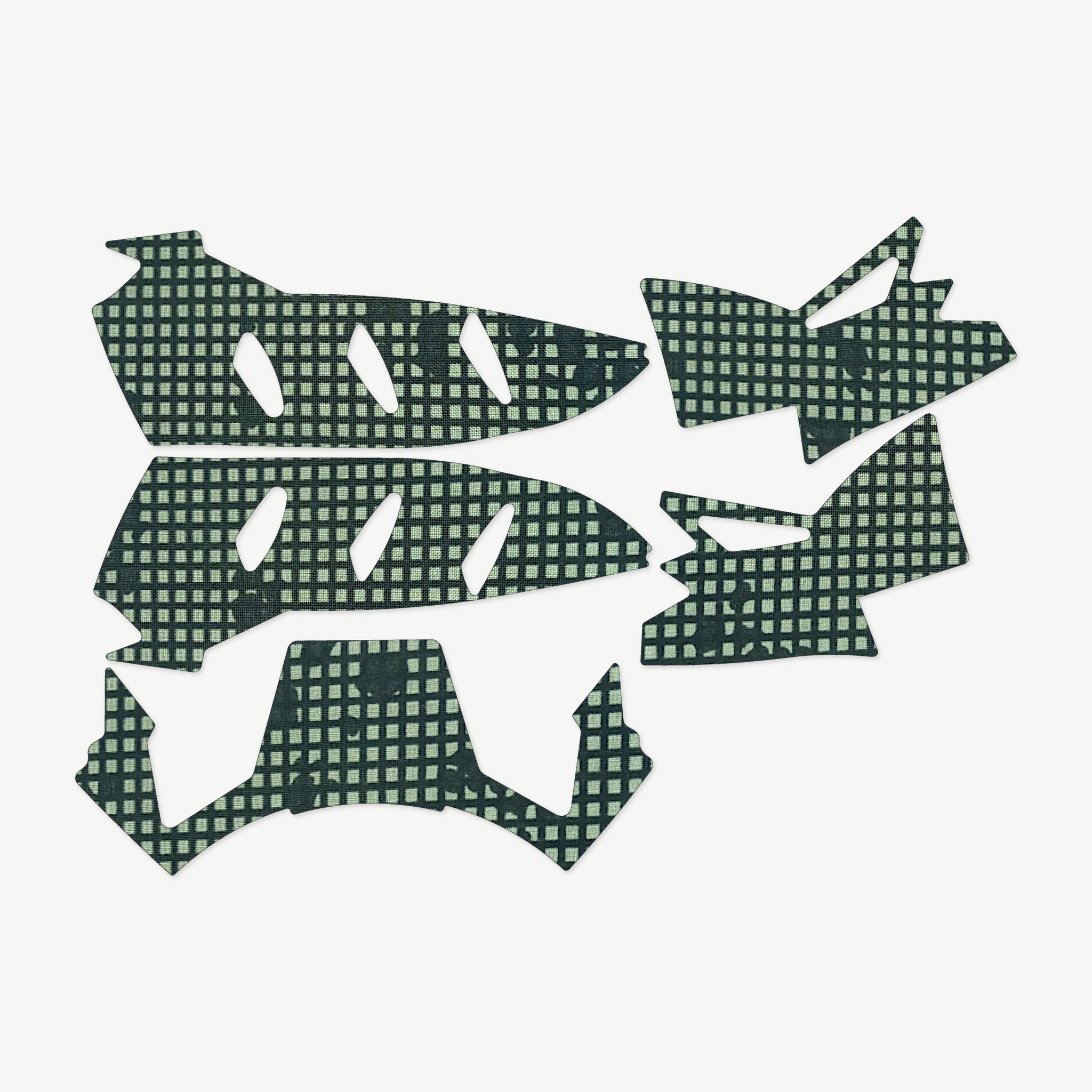 Helmet Wrap Kit for Team Wendy EXFIL LTP - die-cut Cordura 1000D kit pieces in Desert Night Camo - Combat Textiles