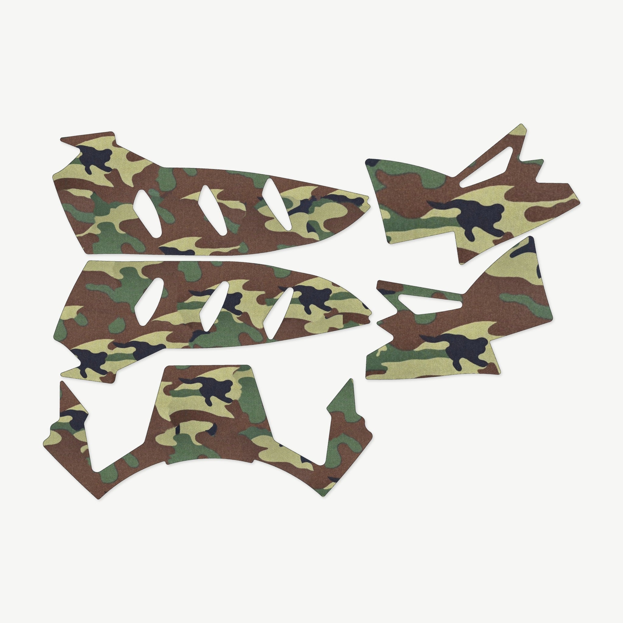 Helmet Wrap Kit for Team Wendy EXFIL LTP - die-cut Cordura 1000D kit pieces in M81 Woodland - Combat Textiles