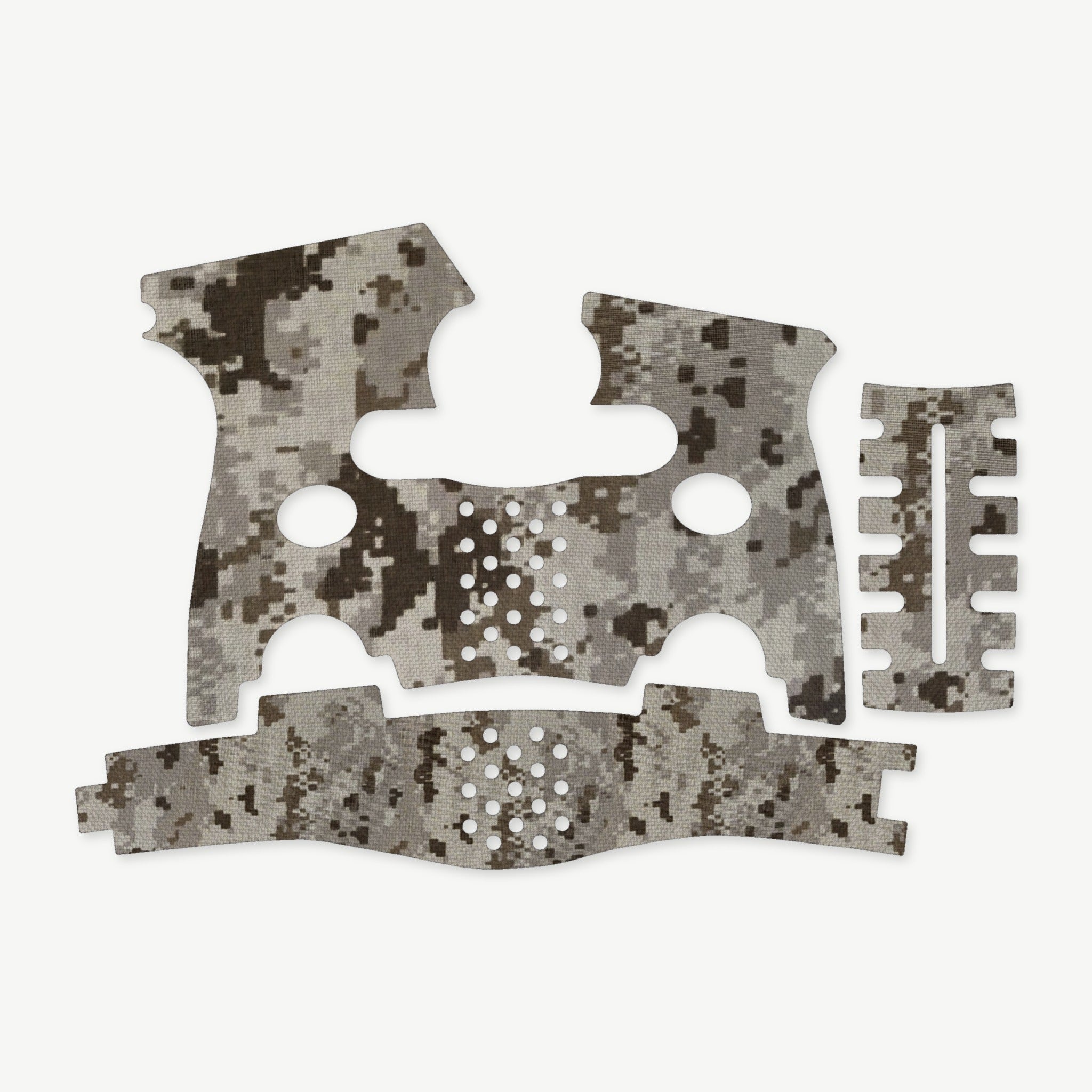Grip Kit for FN 503 - die-cut Cordura 1000D kit pieces in ACU (Desert) - Combat Textiles