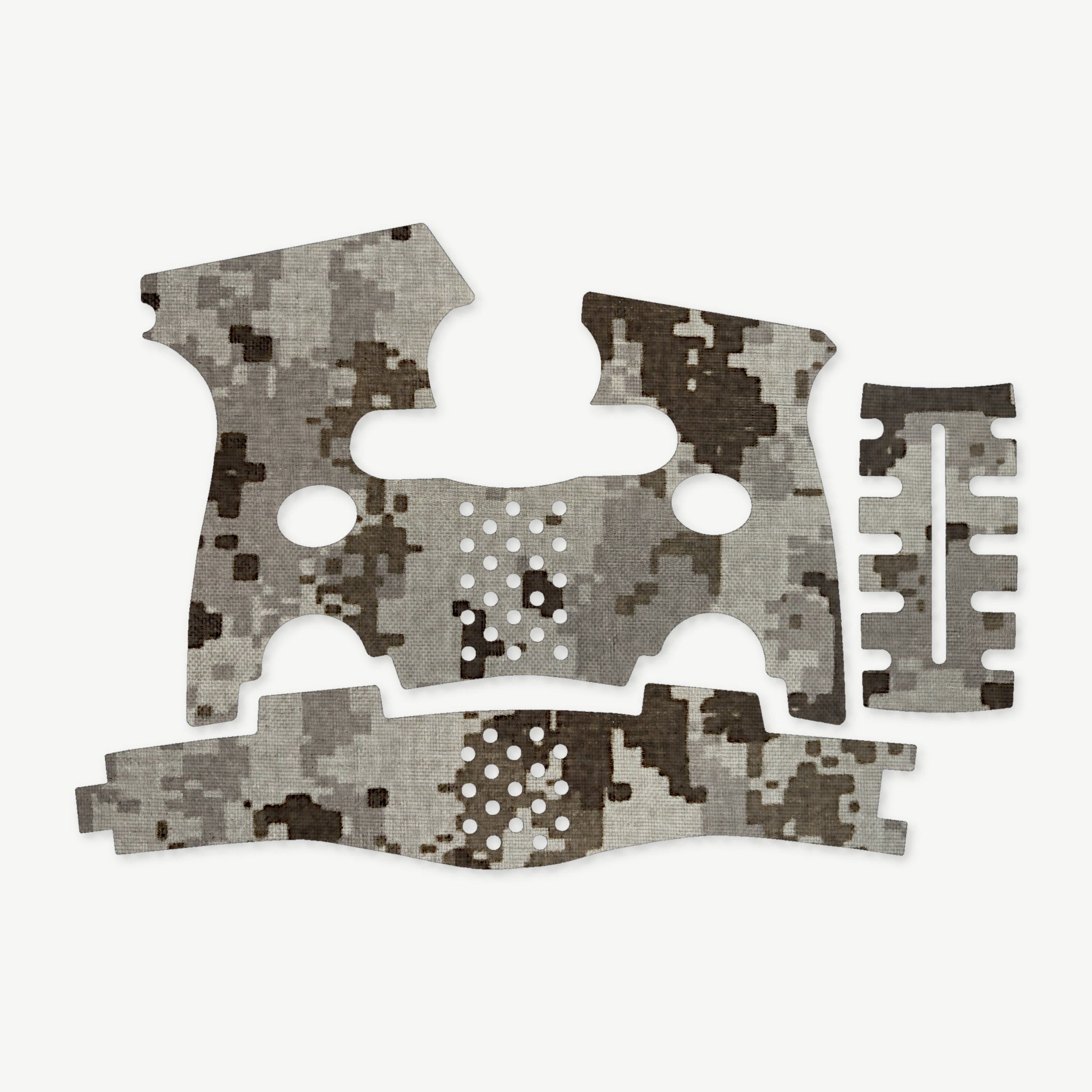 Grip Kit for FN 503 - die-cut Cordura 1000D kit pieces in ACU (Desert) - Combat Textiles