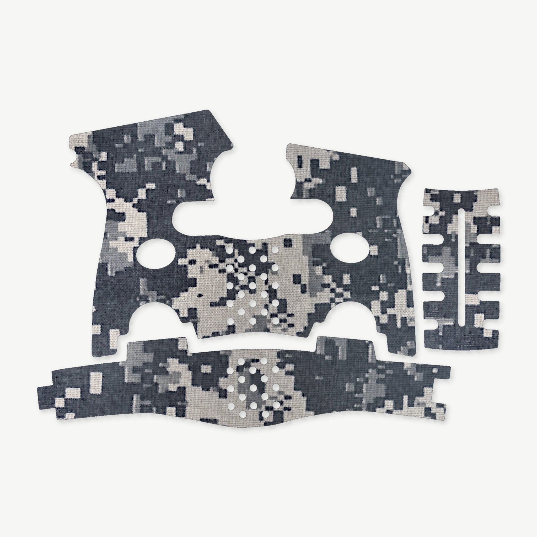 Grip Kit for FN 503 - die-cut Cordura 1000D kit pieces in ACU - Combat Textiles