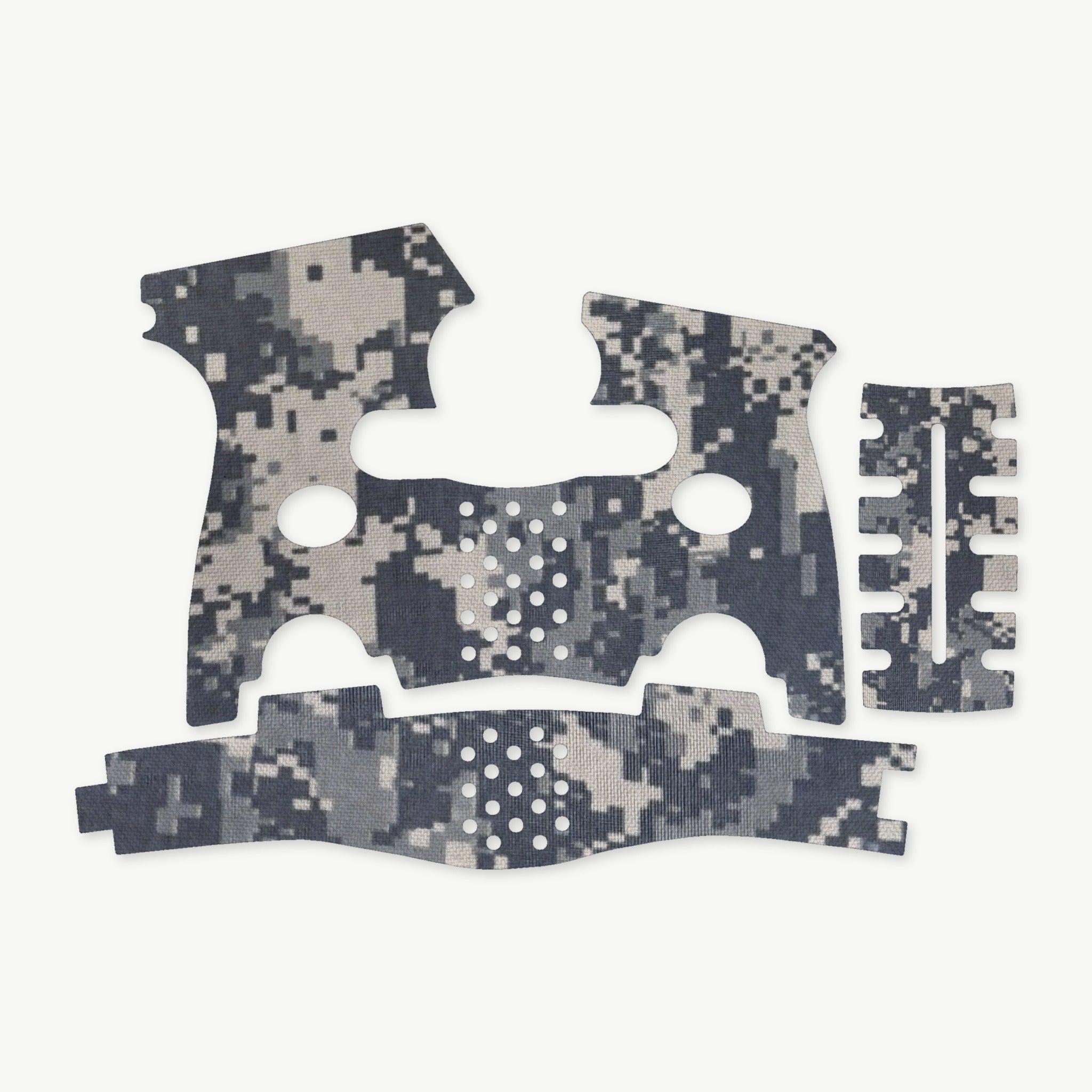 Grip Kit for FN 503 - die-cut Cordura 1000D kit pieces in ACU - Combat Textiles