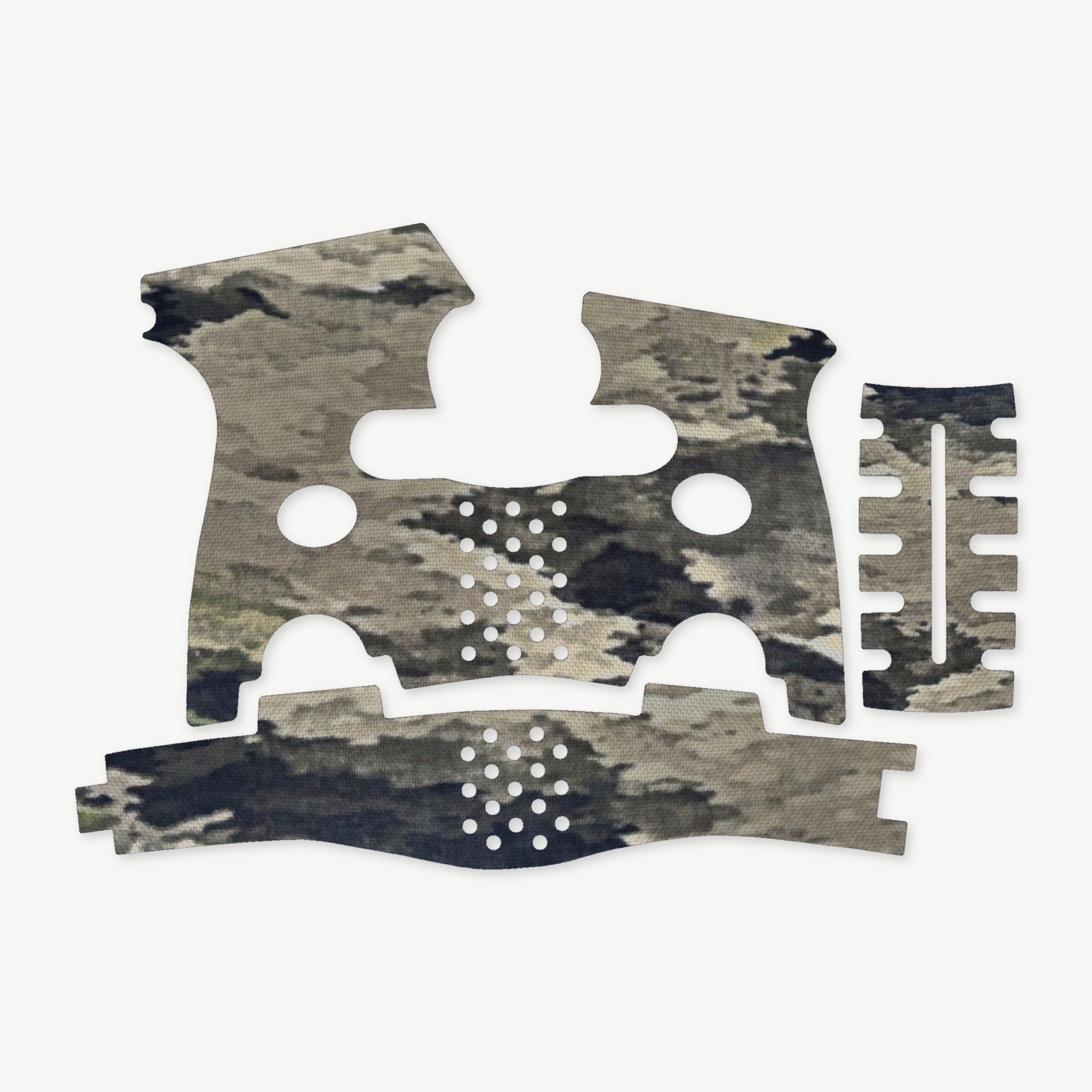 Grip Kit for FN 503 - die-cut Cordura 1000D kit pieces in A-TACS iX - Combat Textiles