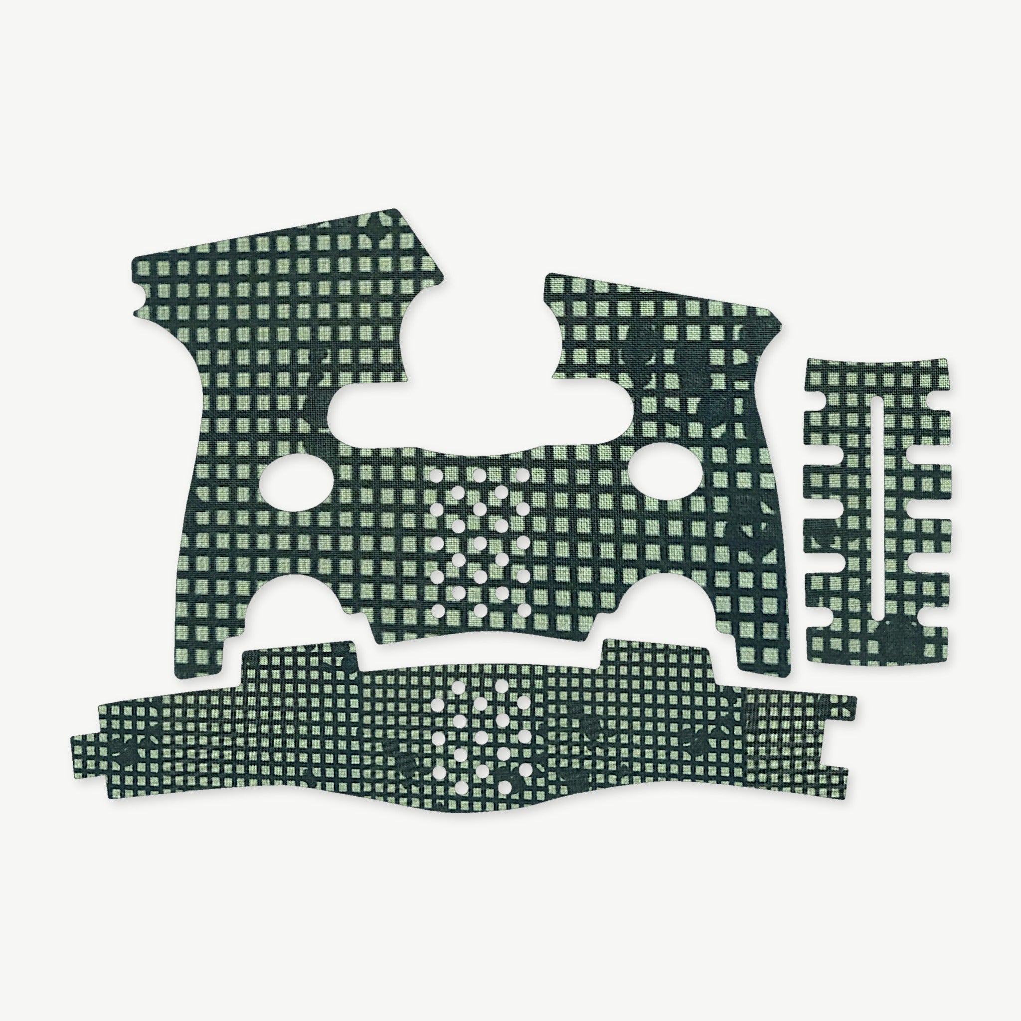 Grip Kit for FN 503 - die-cut Cordura 1000D kit pieces in Desert Night Camo - Combat Textiles