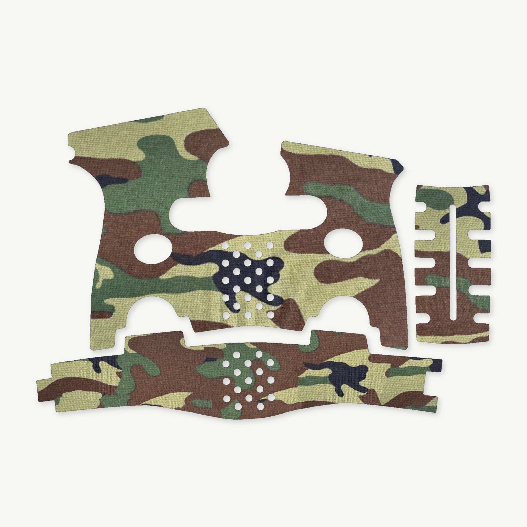 Grip Kit for FN 503 - die-cut Cordura 1000D kit pieces in M81 Woodland - Combat Textiles