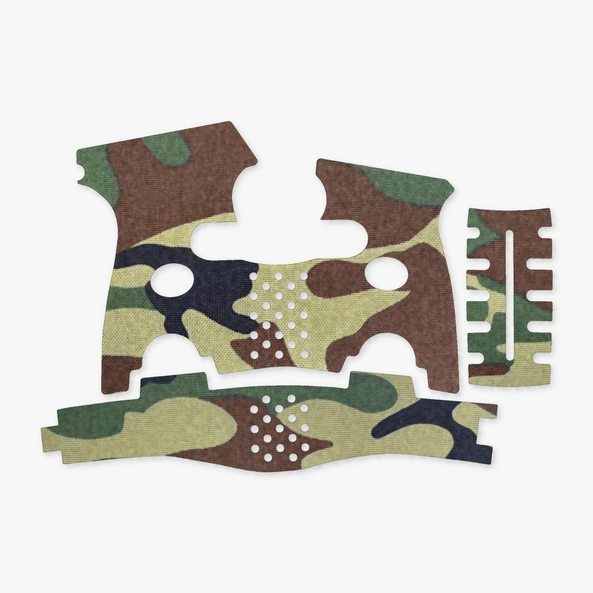 Grip Kit for FN 503 - die-cut Cordura 1000D kit pieces in M81 Woodland - Combat Textiles