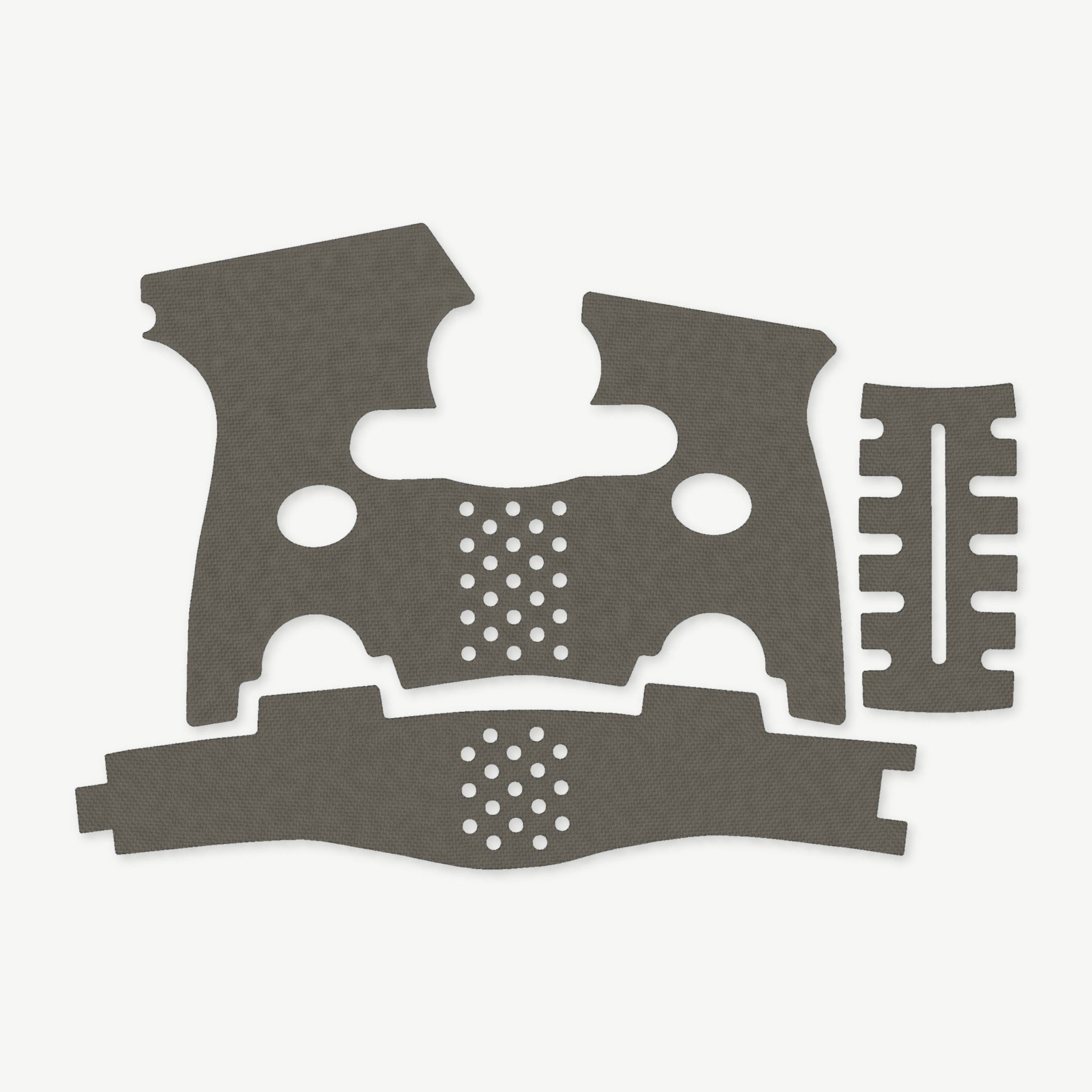 Grip Kit for FN 503 - die-cut Cordura 1000D kit pieces in Ranger Green - Combat Textiles