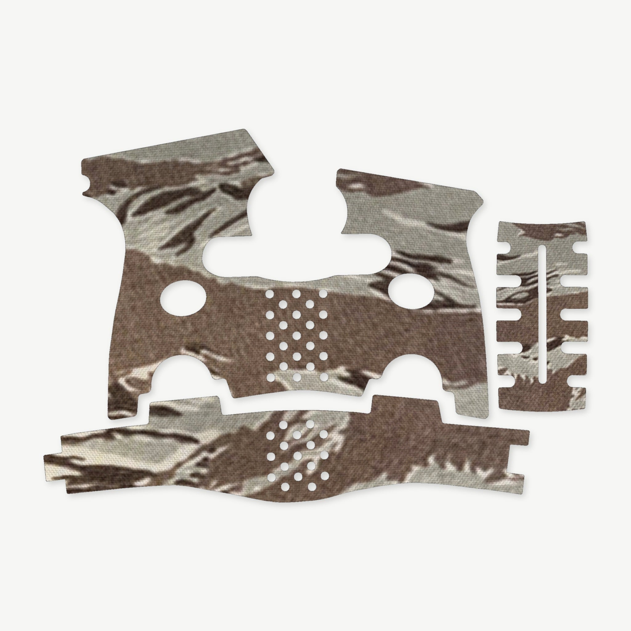 Grip Kit for FN 503 - die-cut Cordura 1000D kit pieces in Tiger Stripe (ABU) - Combat Textiles