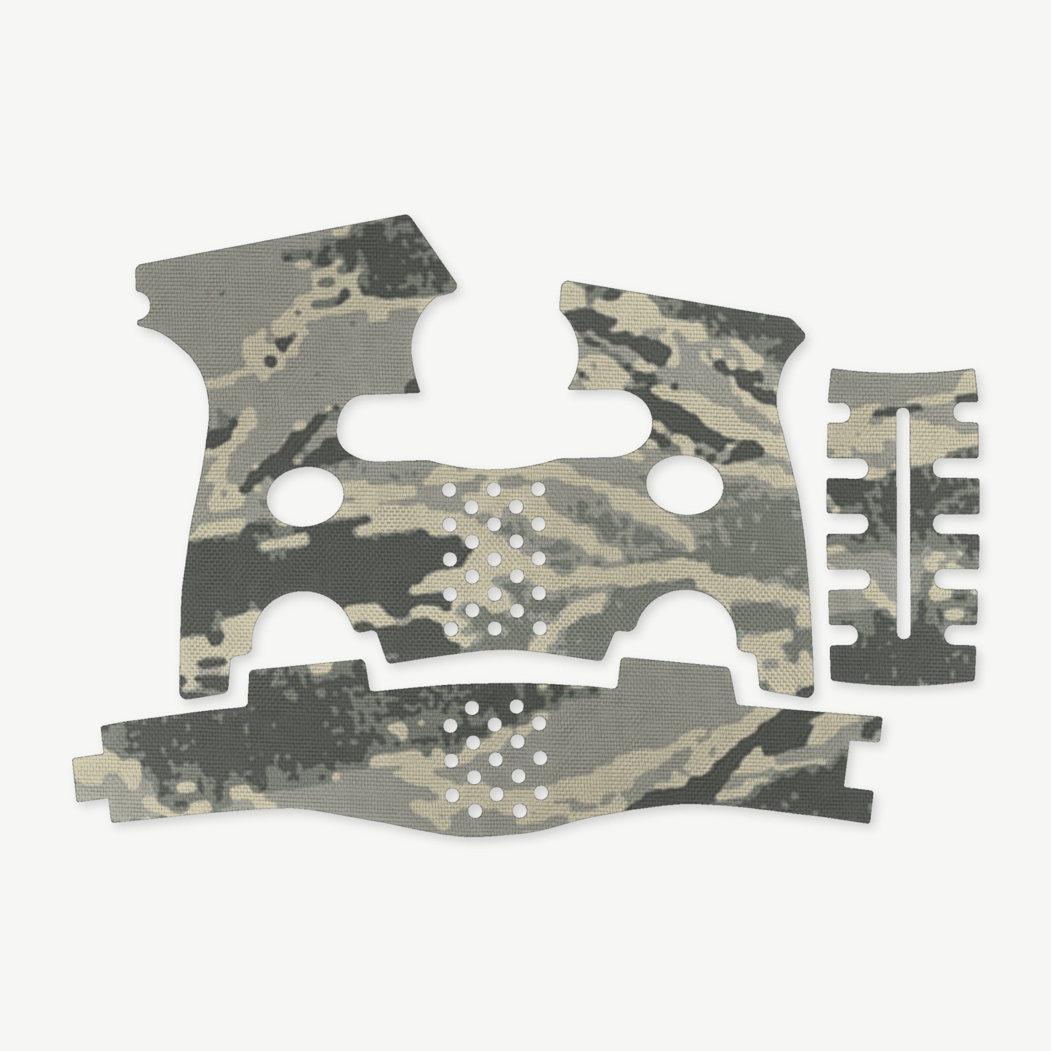 Grip Kit for FN 503 - die-cut Cordura 1000D kit pieces in Tiger Stripe (ABU) - Combat Textiles