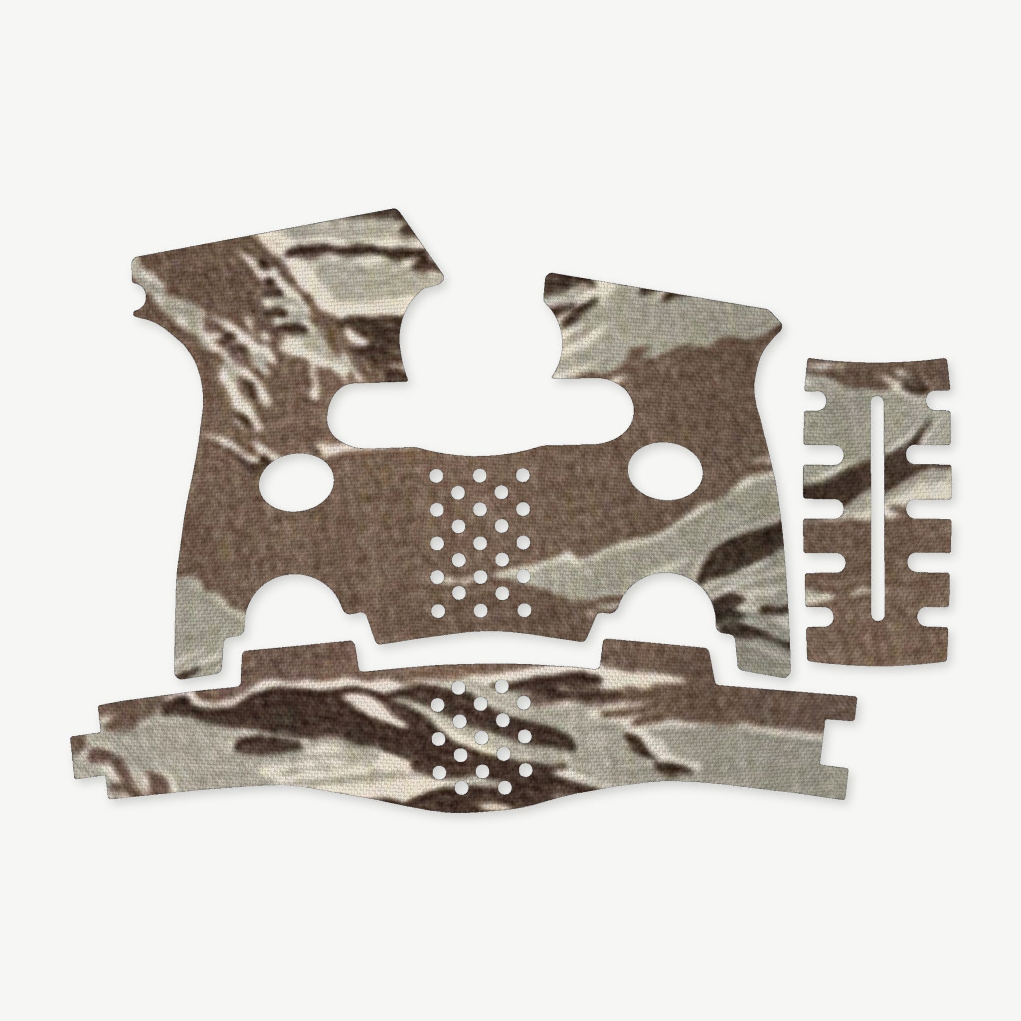 Grip Kit for FN 503 - die-cut Cordura 1000D kit pieces in Tiger Stripe (ABU) - Combat Textiles