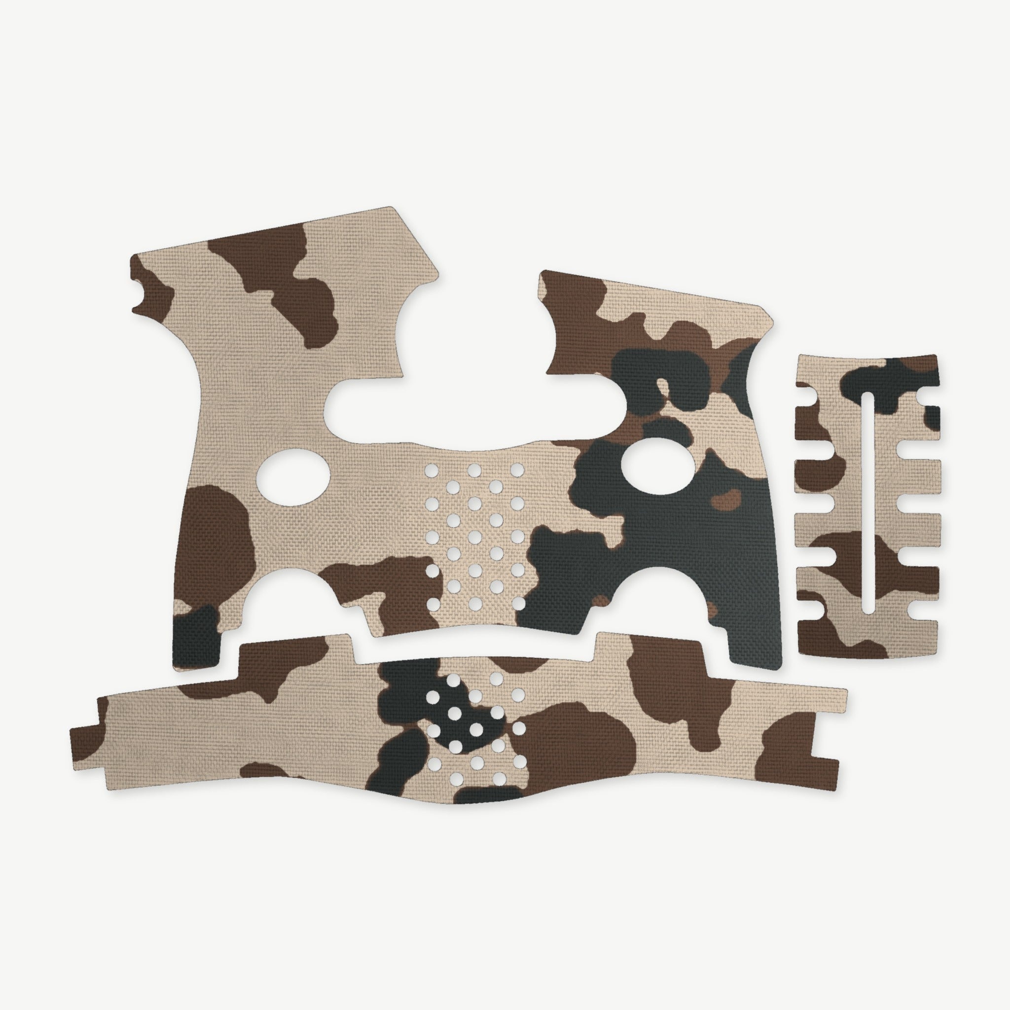 Grip Kit for FN 503 - die-cut Cordura 1000D kit pieces in Tropentarn - Combat Textiles