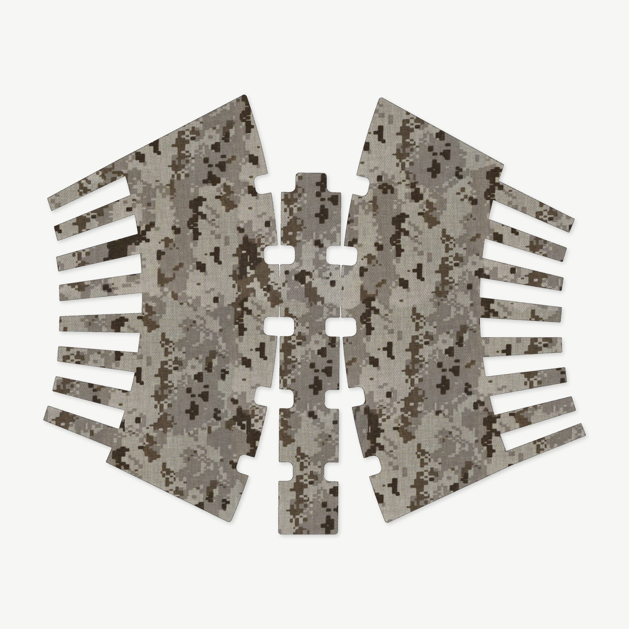 Mag Wrap Kit for Magpul PMAG 30 AK/AKM Gen 3 - die-cut Cordura 1000D kit pieces in ACU (Desert) - Combat Textiles