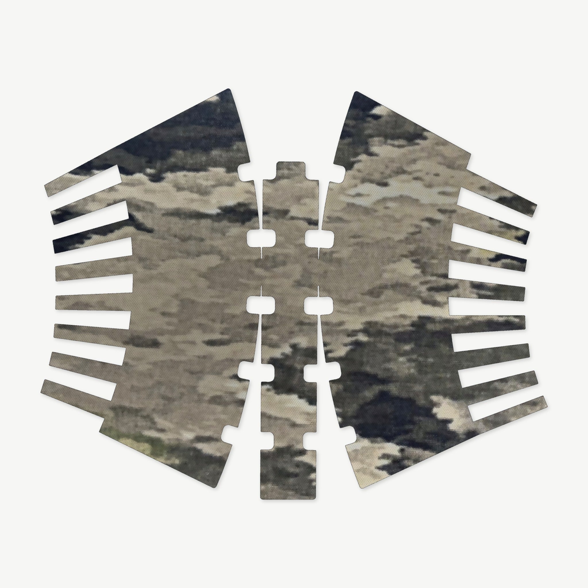Mag Wrap Kit for Magpul PMAG 30 AK/AKM Gen 3 - die-cut Cordura 1000D kit pieces in A-TACS iX - Combat Textiles