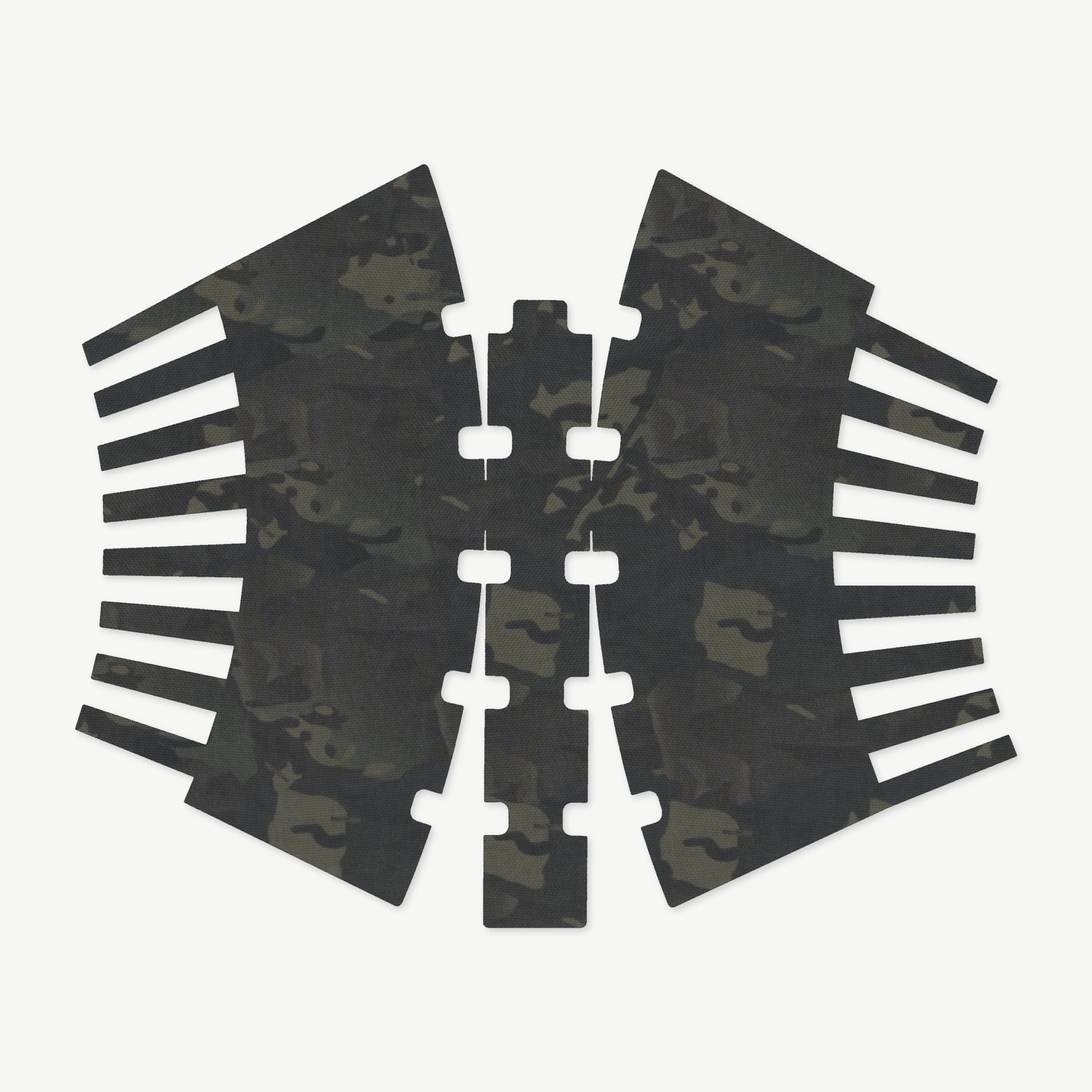 Mag Wrap Kit for Magpul PMAG 30 AK/AKM Gen 3 - die-cut Cordura 1000D kit pieces in MultiCam Black - Combat Textiles