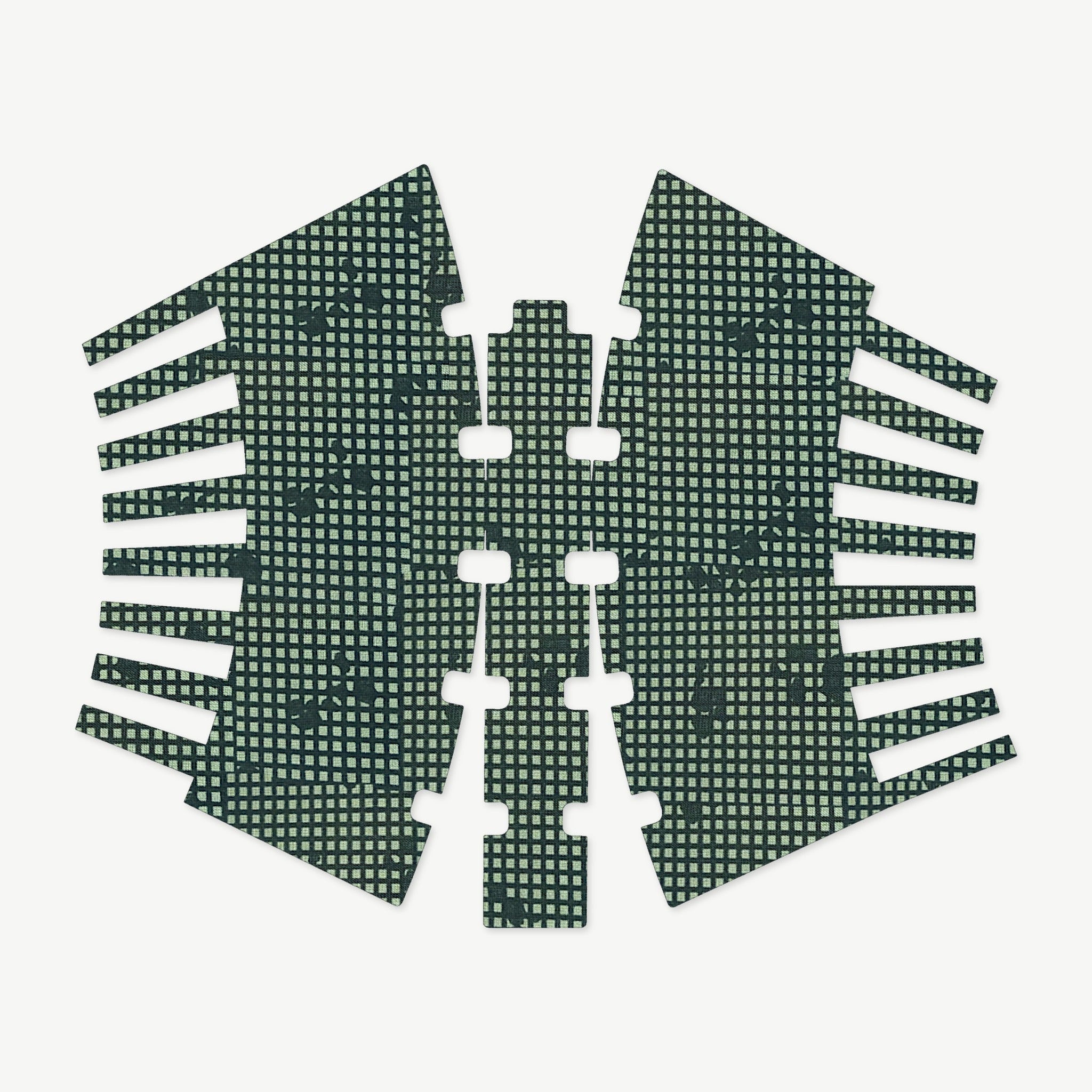 Mag Wrap Kit for Magpul PMAG 30 AK/AKM Gen 3 - die-cut Cordura 1000D kit pieces in Desert Night Camo - Combat Textiles