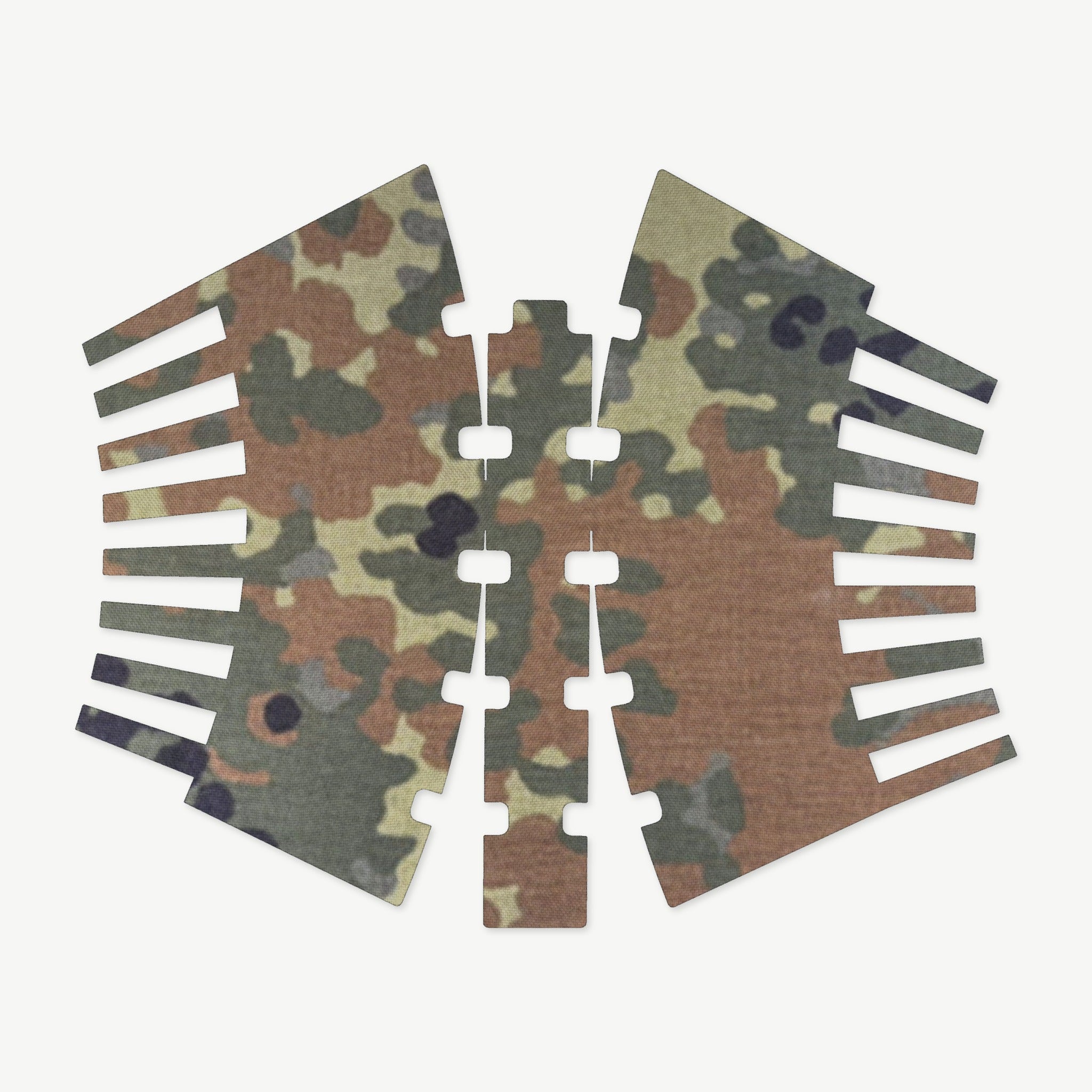 Mag Wrap Kit for Magpul PMAG 30 AK/AKM Gen 3 - die-cut Cordura 1000D kit pieces in Flecktarn - Combat Textiles