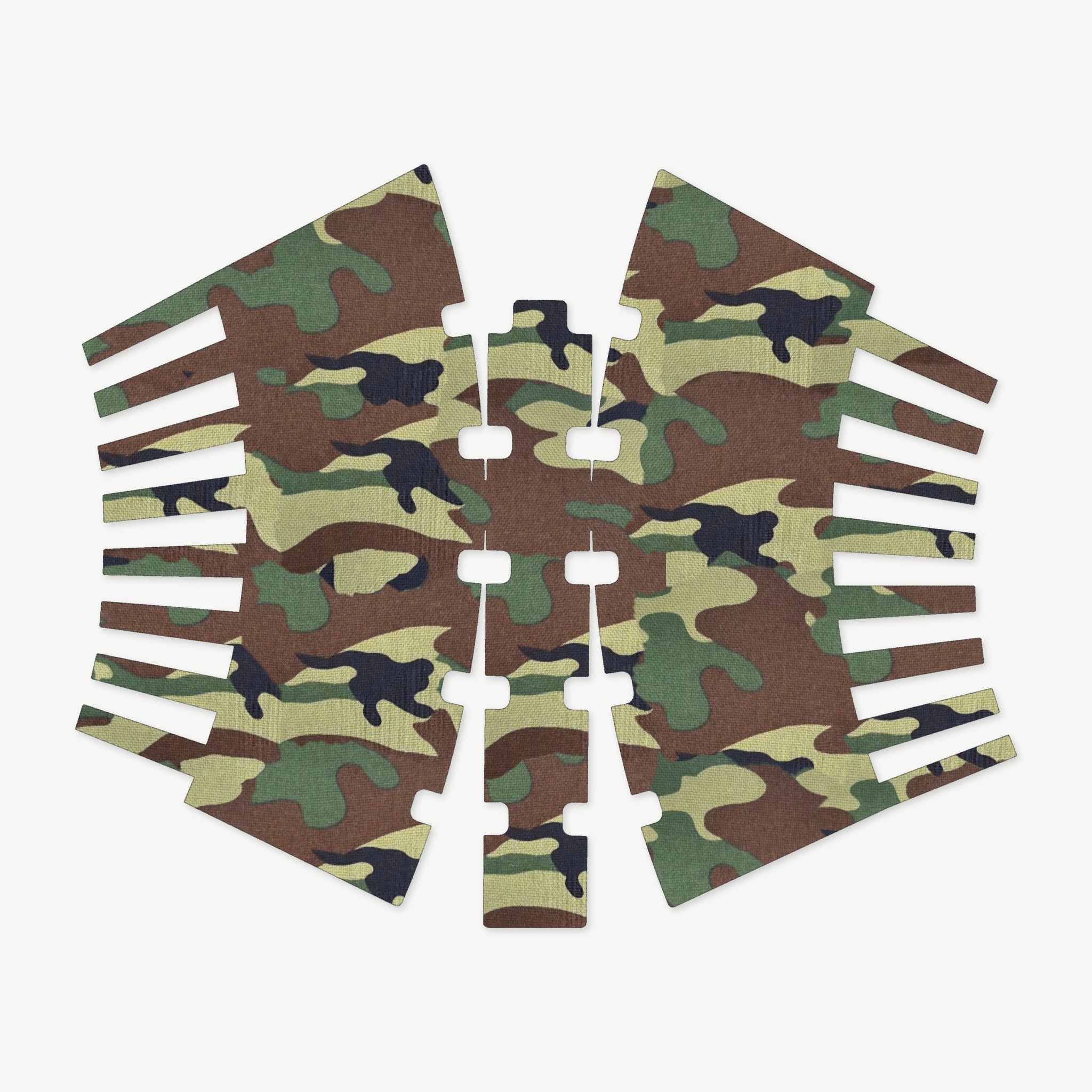 Mag Wrap Kit for Magpul PMAG 30 AK/AKM Gen 3 - die-cut Cordura 1000D kit pieces in M81 Woodland - Combat Textiles