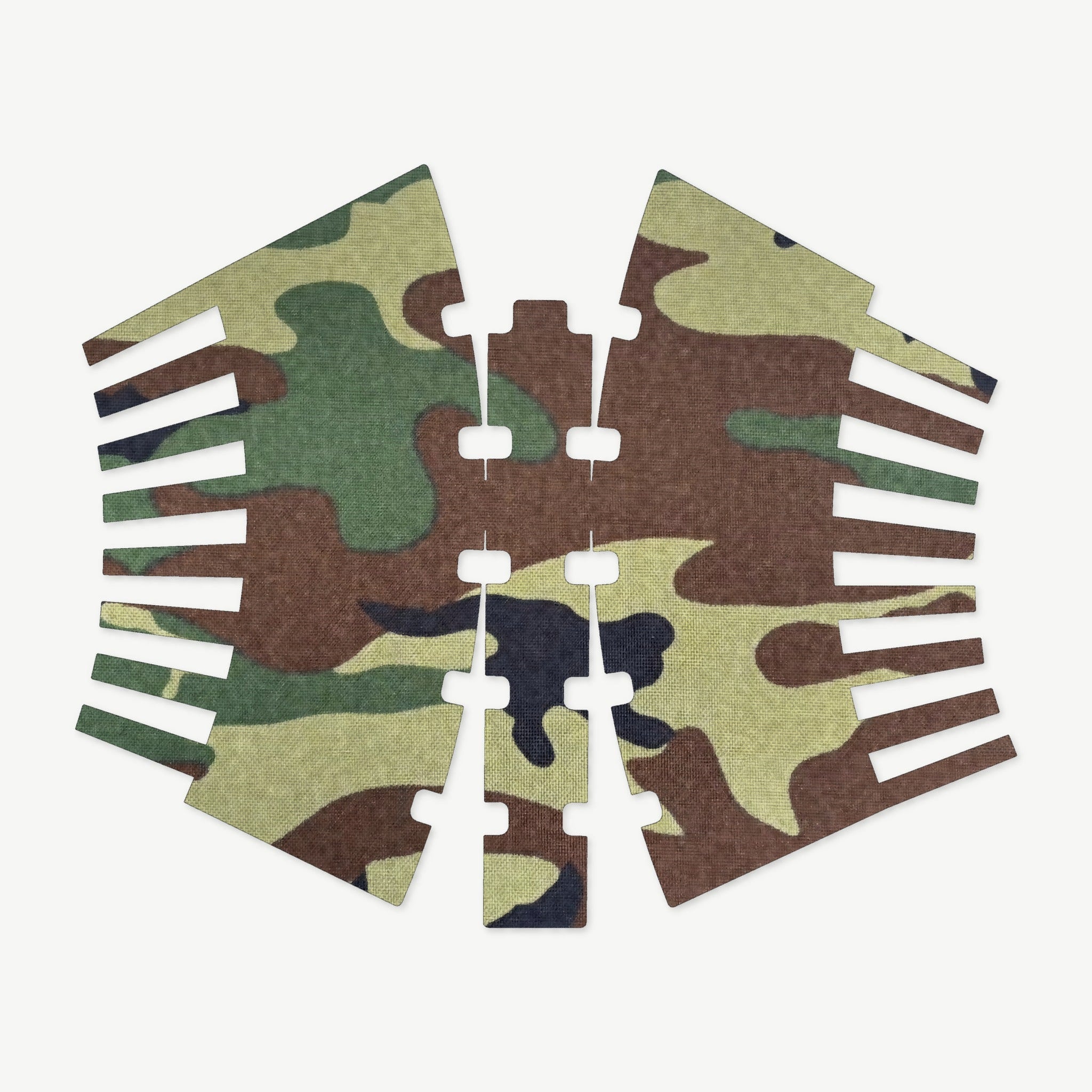 Mag Wrap Kit for Magpul PMAG 30 AK/AKM Gen 3 - die-cut Cordura 1000D kit pieces in M81 Woodland - Combat Textiles