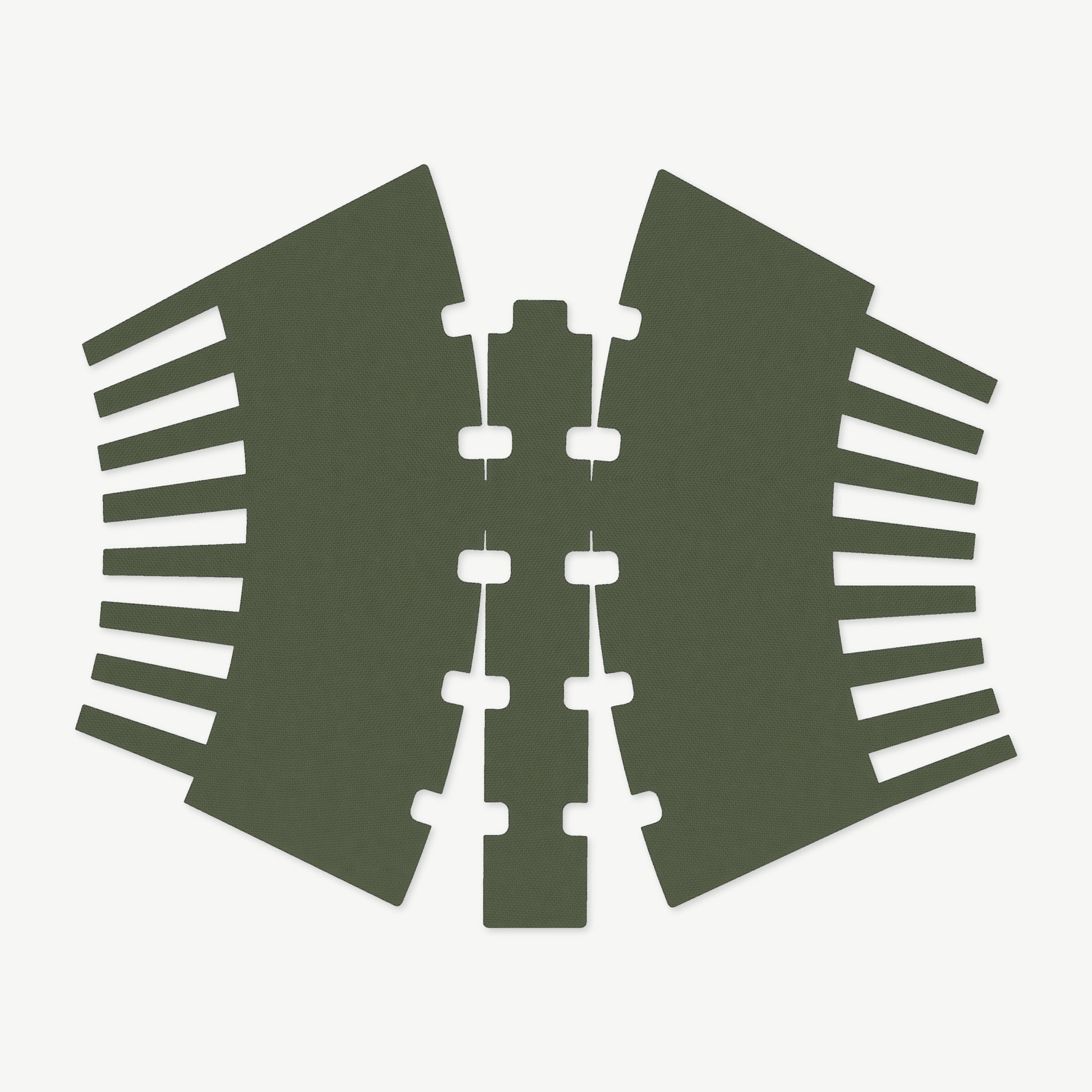 Mag Wrap Kit for Magpul PMAG 30 AK/AKM Gen 3 - die-cut Cordura 1000D kit pieces in Ranger Green - Combat Textiles