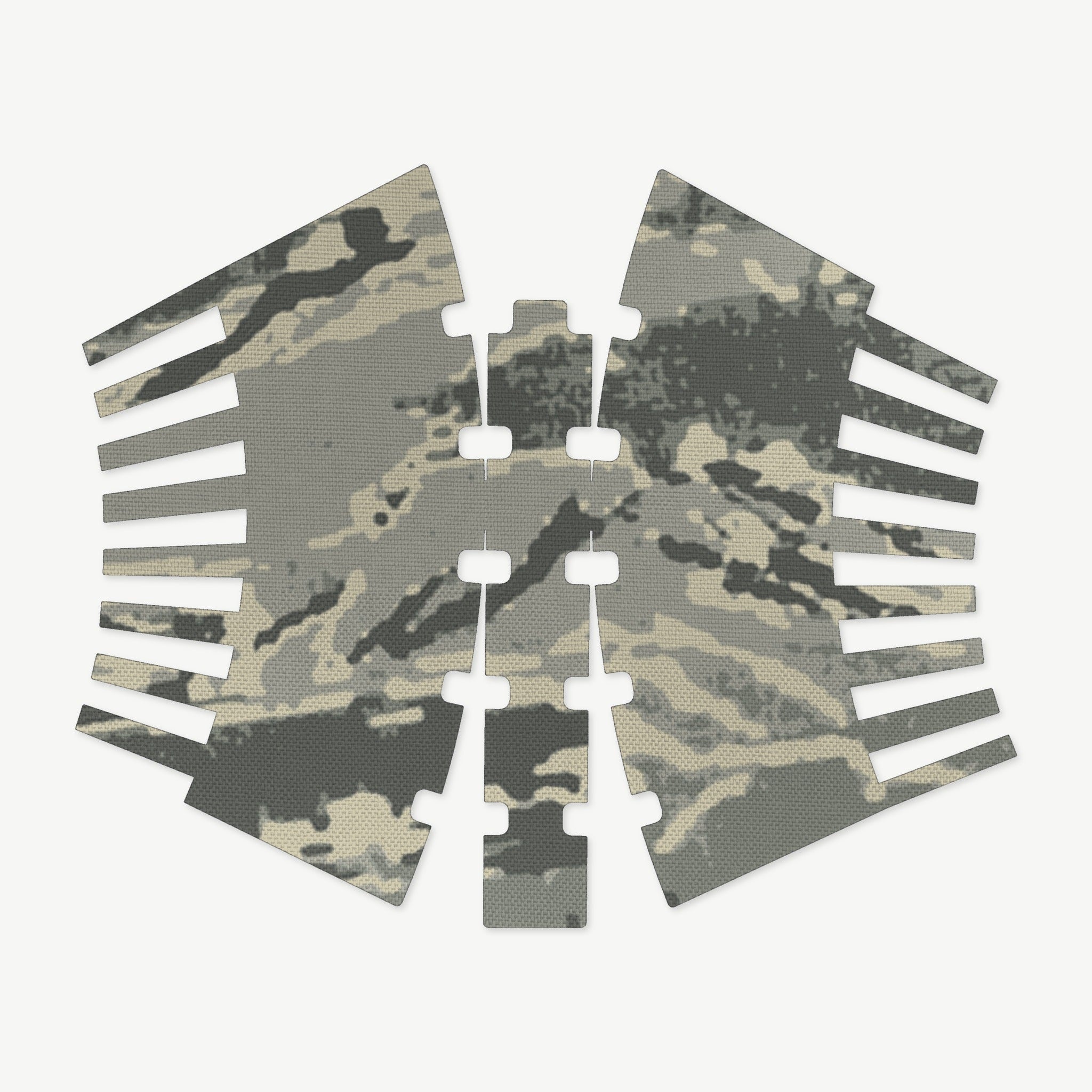 Mag Wrap Kit for Magpul PMAG 30 AK/AKM Gen 3 - die-cut Cordura 1000D kit pieces in Tiger Stripe (ABU) - Combat Textiles