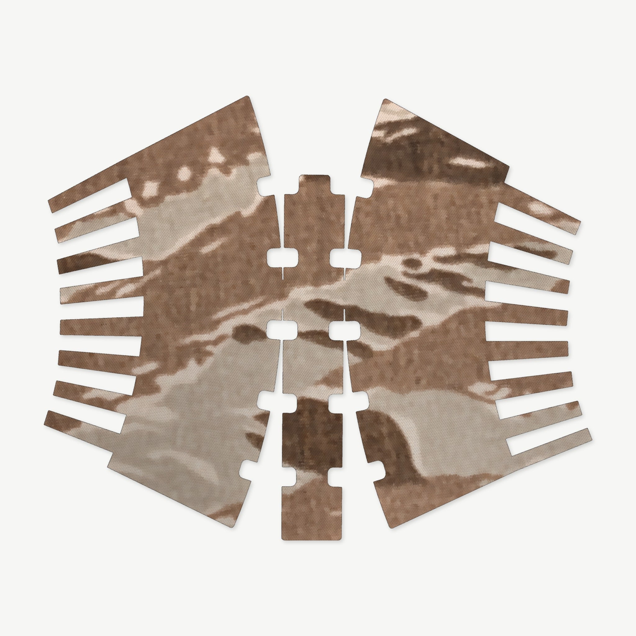 Mag Wrap Kit for Magpul PMAG 30 AK/AKM Gen 3 - die-cut Cordura 1000D kit pieces in Tiger Stripe (Desert) - Combat Textiles