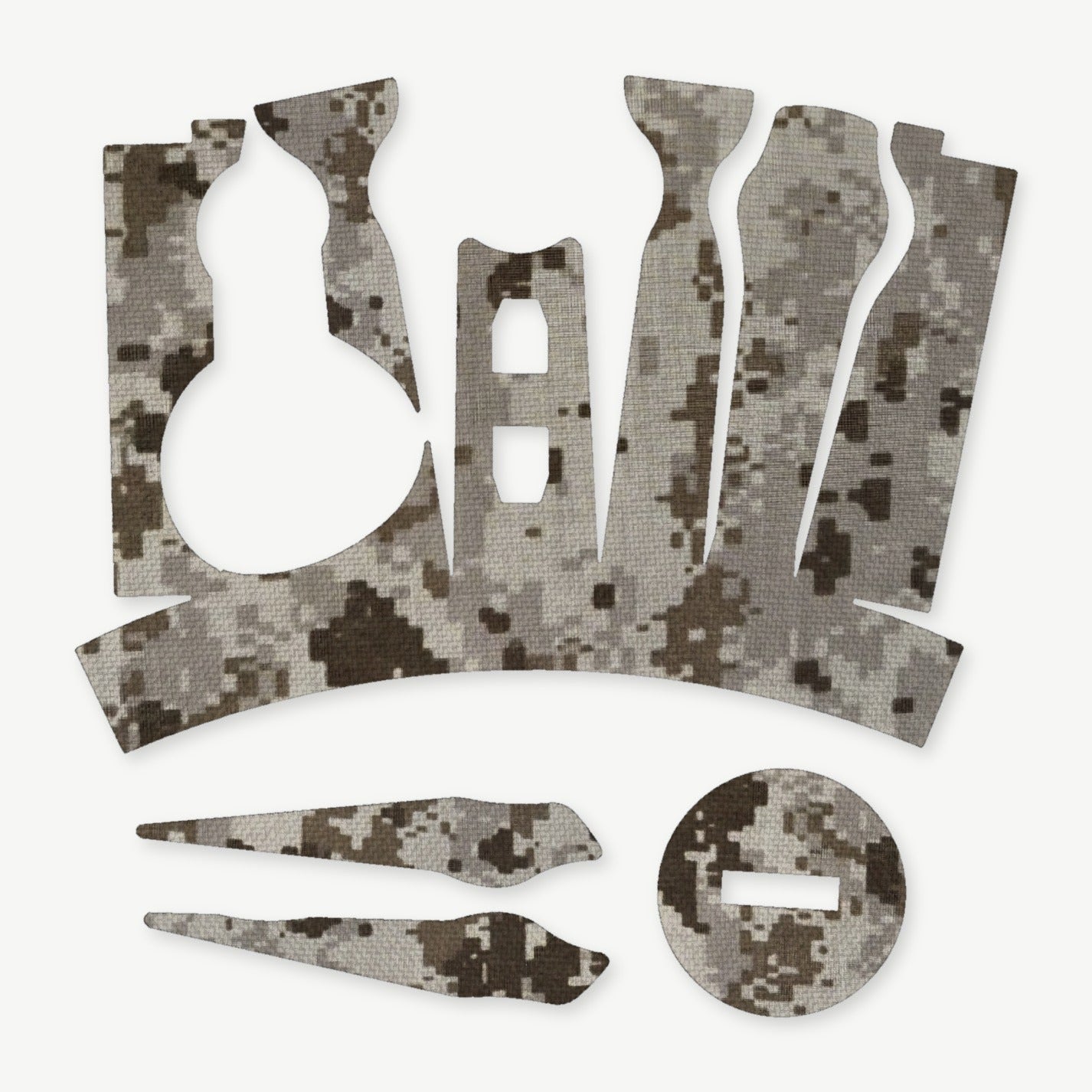 Optic Wrap Kit for SIG Romeo 5 (Gen 2) - die-cut Cordura 1000D kit pieces in ACU (Desert) - Combat Textiles