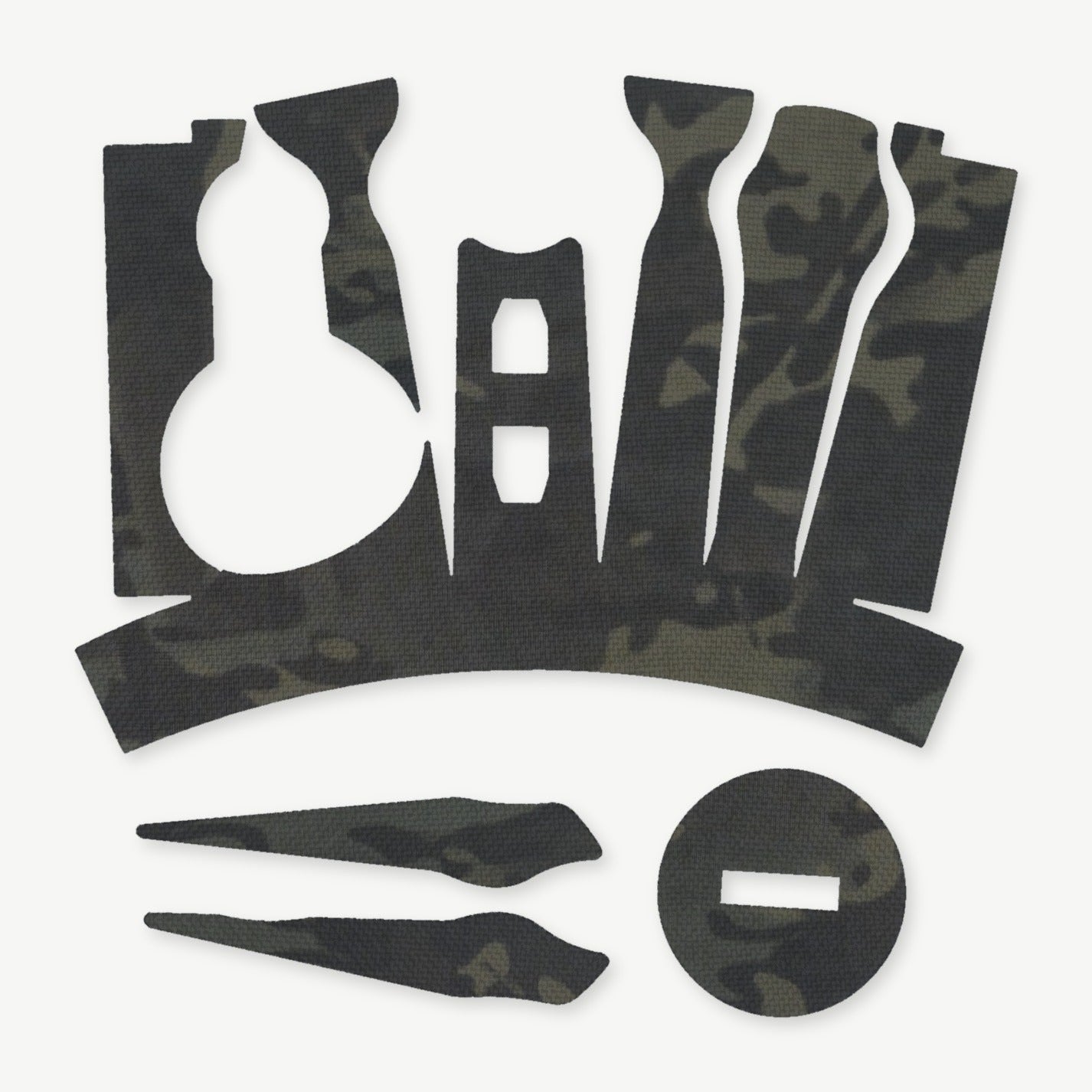 Optic Wrap Kit for SIG Romeo 5 (Gen 2) - die-cut Cordura 1000D kit pieces in MultiCam Black - Combat Textiles