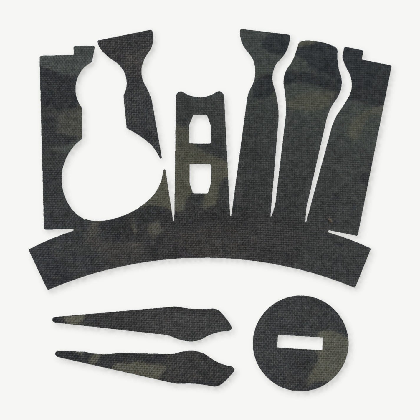 Optic Wrap Kit for SIG Romeo 5 (Gen 2) - die-cut Cordura 1000D kit pieces in MultiCam Black - Combat Textiles