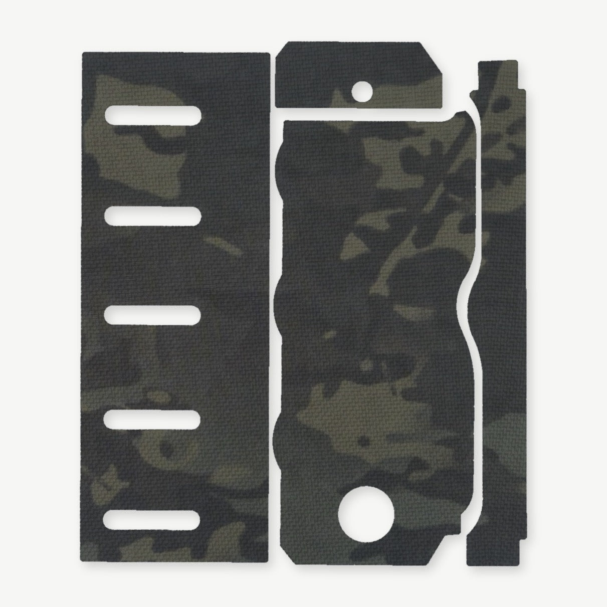 Light Wrap Kit for Modlite PL-350C - die-cut Cordura 1000D kit pieces in MultiCam Black - Combat Textiles