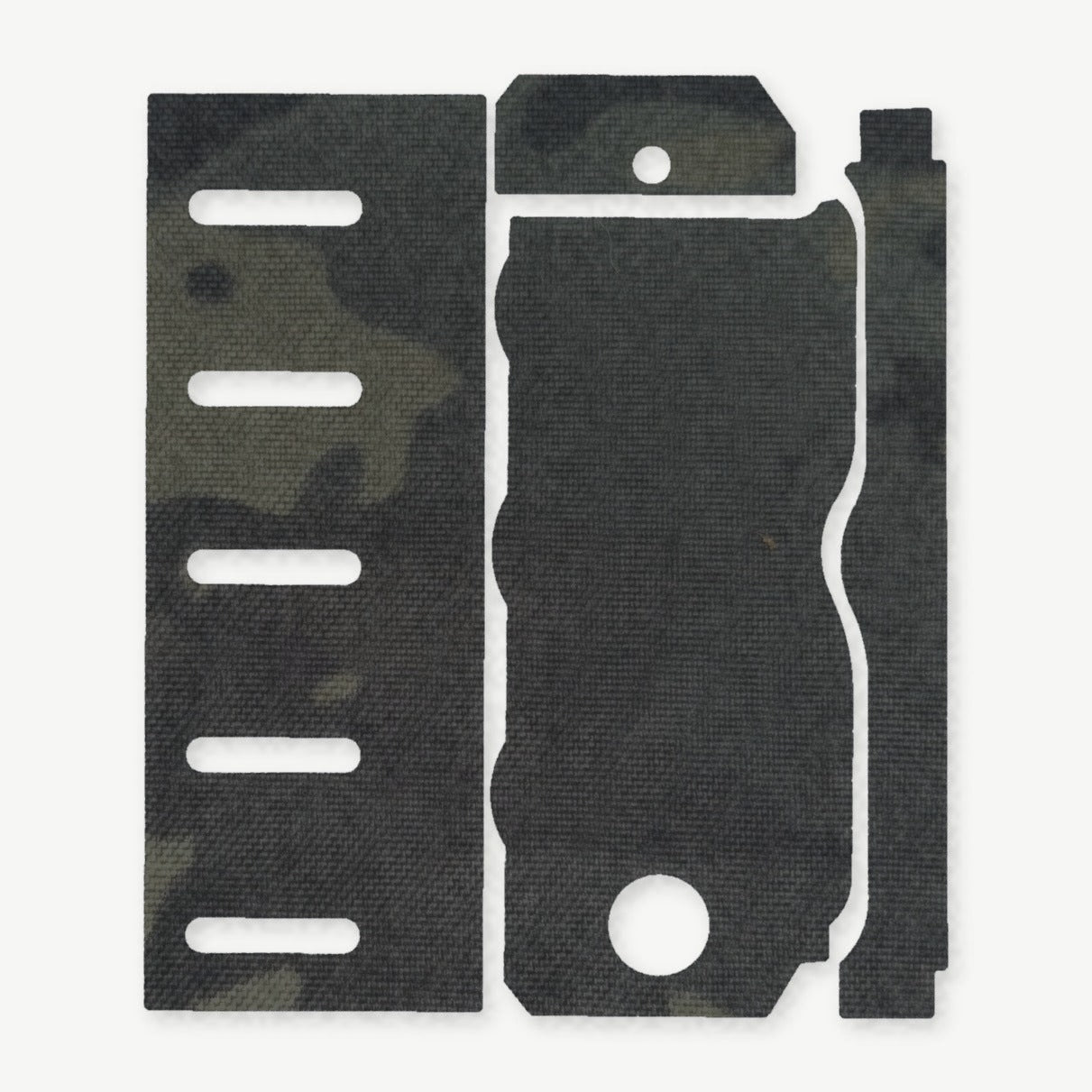 Light Wrap Kit for Modlite PL-350C - die-cut Cordura 1000D kit pieces in MultiCam Black - Combat Textiles