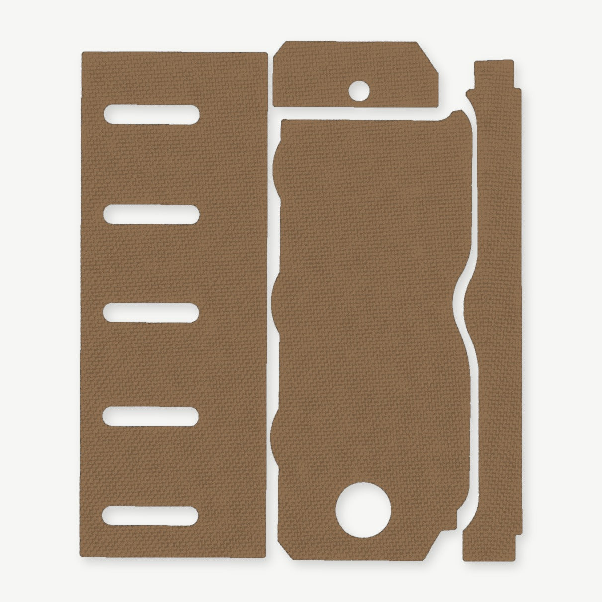 Light Wrap Kit for Modlite PL-350C - die-cut Cordura 1000D kit pieces in Coyote - Combat Textiles