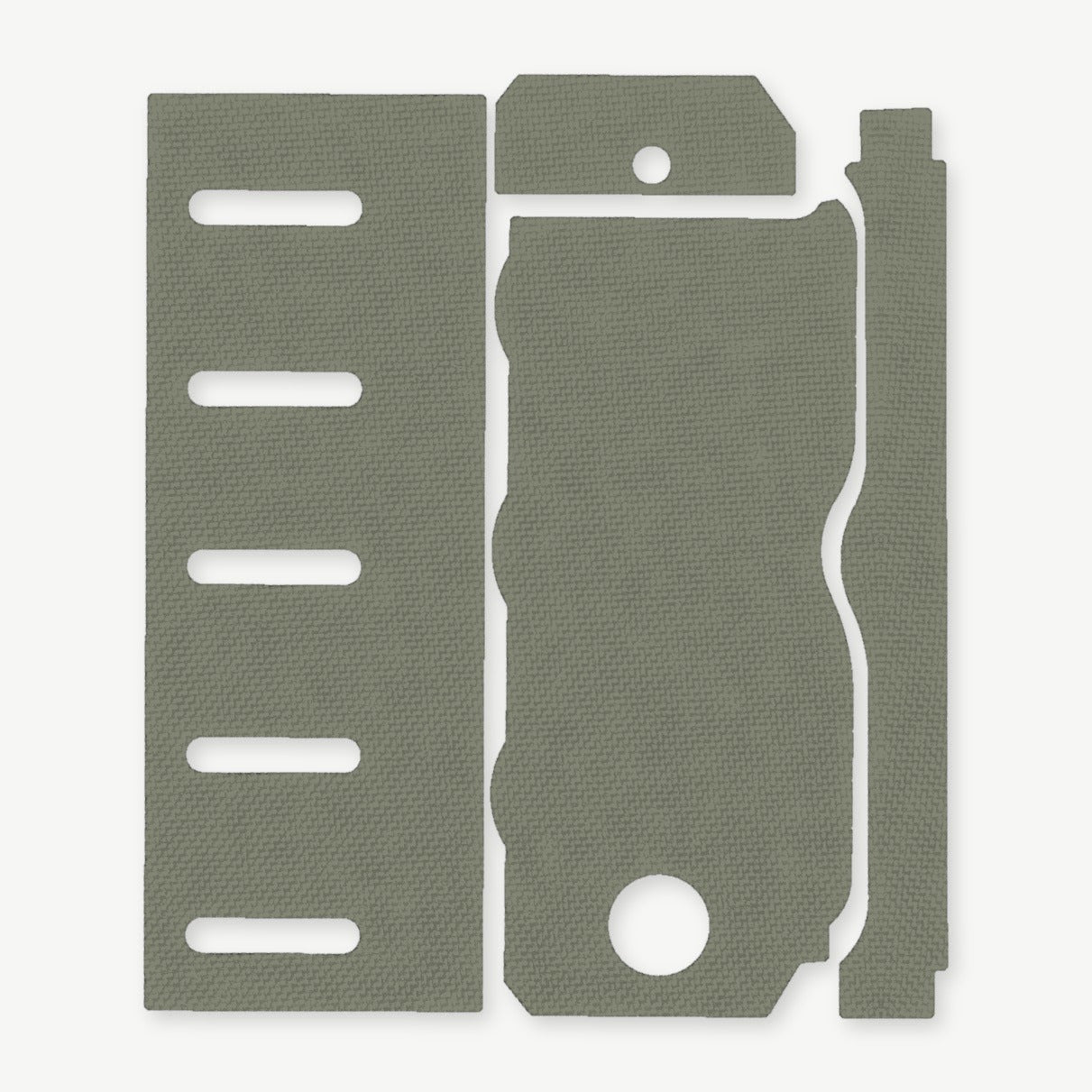 Light Wrap Kit for Modlite PL-350C - die-cut Cordura 1000D kit pieces in OD Green - Combat Textiles
