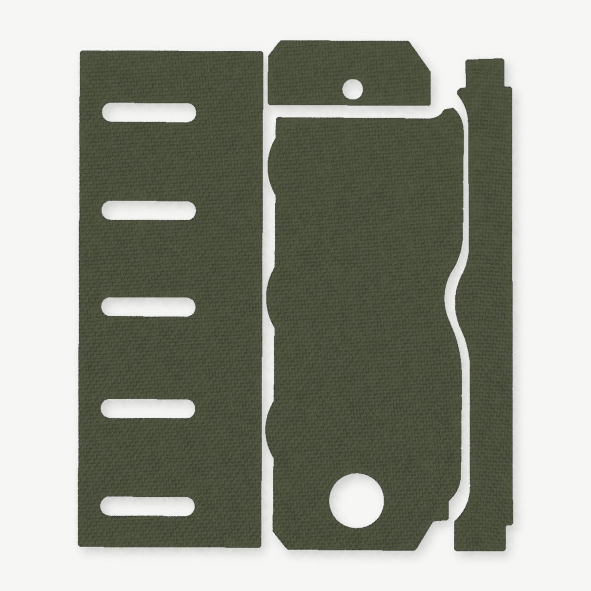 Light Wrap Kit for Modlite PL-350C - die-cut Cordura 1000D kit pieces in OD Green - Combat Textiles