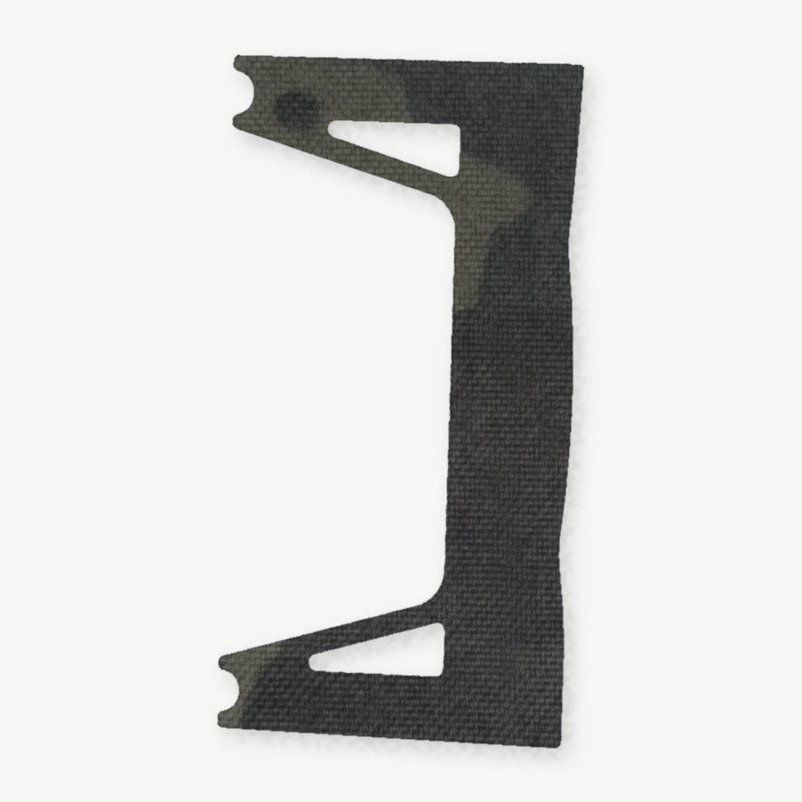 Optic Wrap Kit for Shield SMS2 COMPACT Mini-Sight - die-cut Cordura 1000D kit pieces in MultiCam Black - Combat Textiles