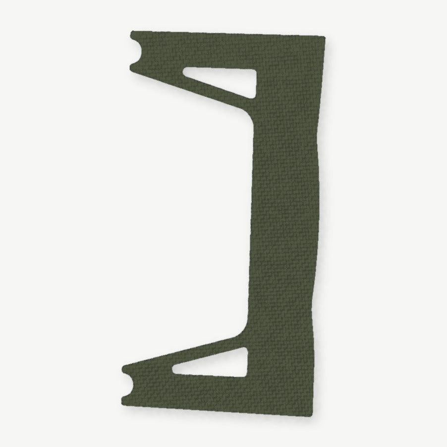 Optic Wrap Kit for Shield SMS2 COMPACT Mini-Sight - die-cut Cordura 1000D kit pieces in OD Green - Combat Textiles