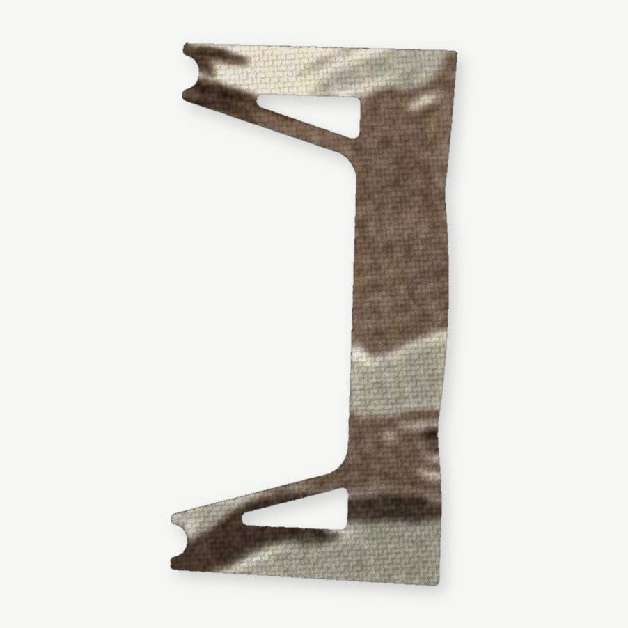 Optic Wrap Kit for Shield SMS2 COMPACT Mini-Sight - die-cut Cordura 1000D kit pieces in Tiger Stripe (ABU) - Combat Textiles