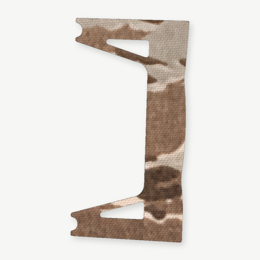 Optic Wrap Kit for Shield SMS2 COMPACT Mini-Sight - die-cut Cordura 1000D kit pieces in Tiger Stripe (Desert) - Combat Textiles