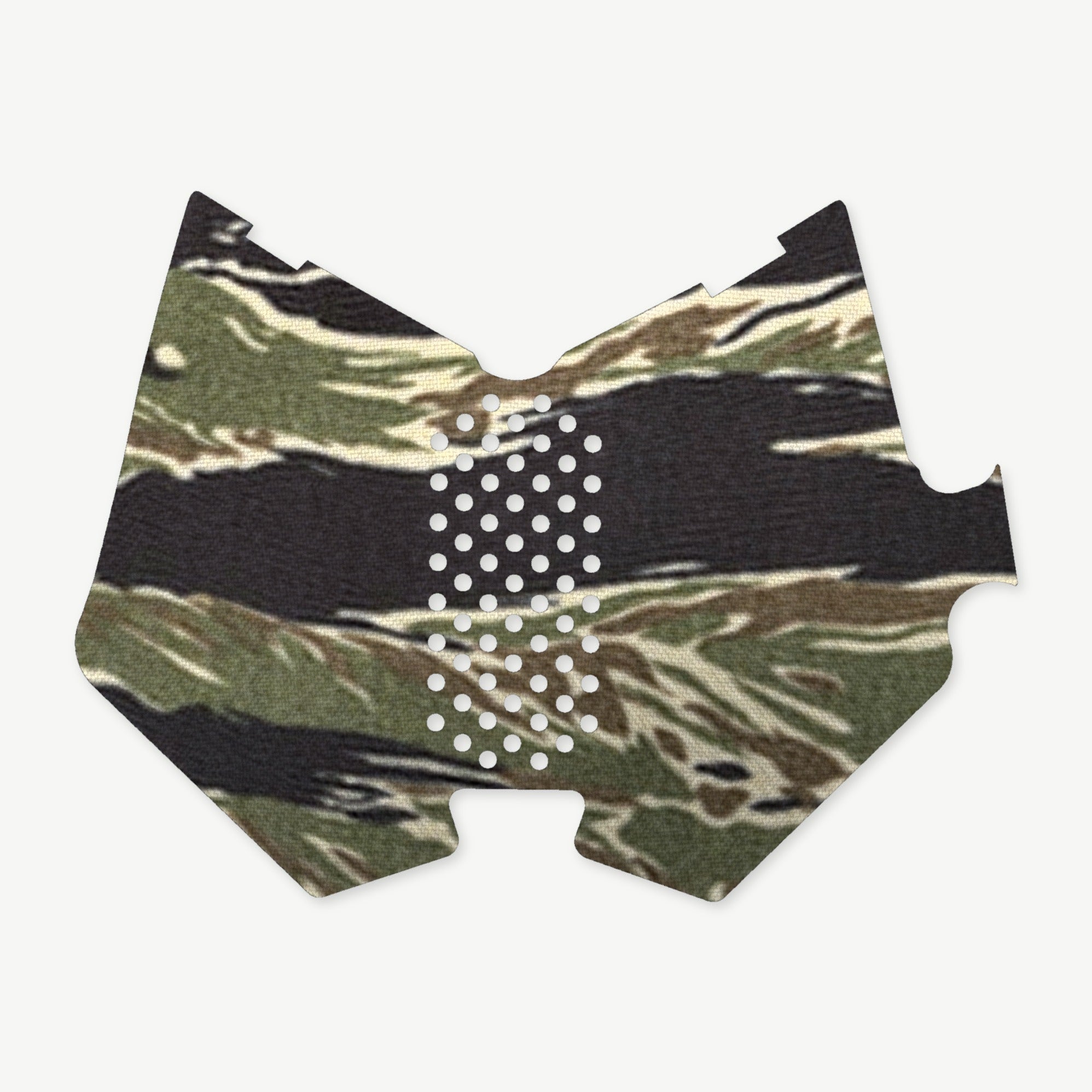 Grip Kit for Magpul SGA — Mossberg 500/590 - die-cut Cordura 1000D kit pieces in Tiger Stripe (Green/Black) - Combat Textiles