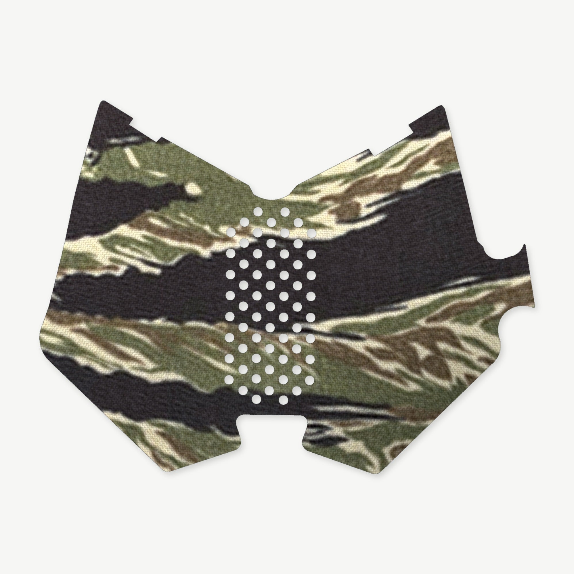 Grip Kit for Magpul SGA — Mossberg 500/590 - die-cut Cordura 1000D kit pieces in Tiger Stripe (Green/Black) - Combat Textiles