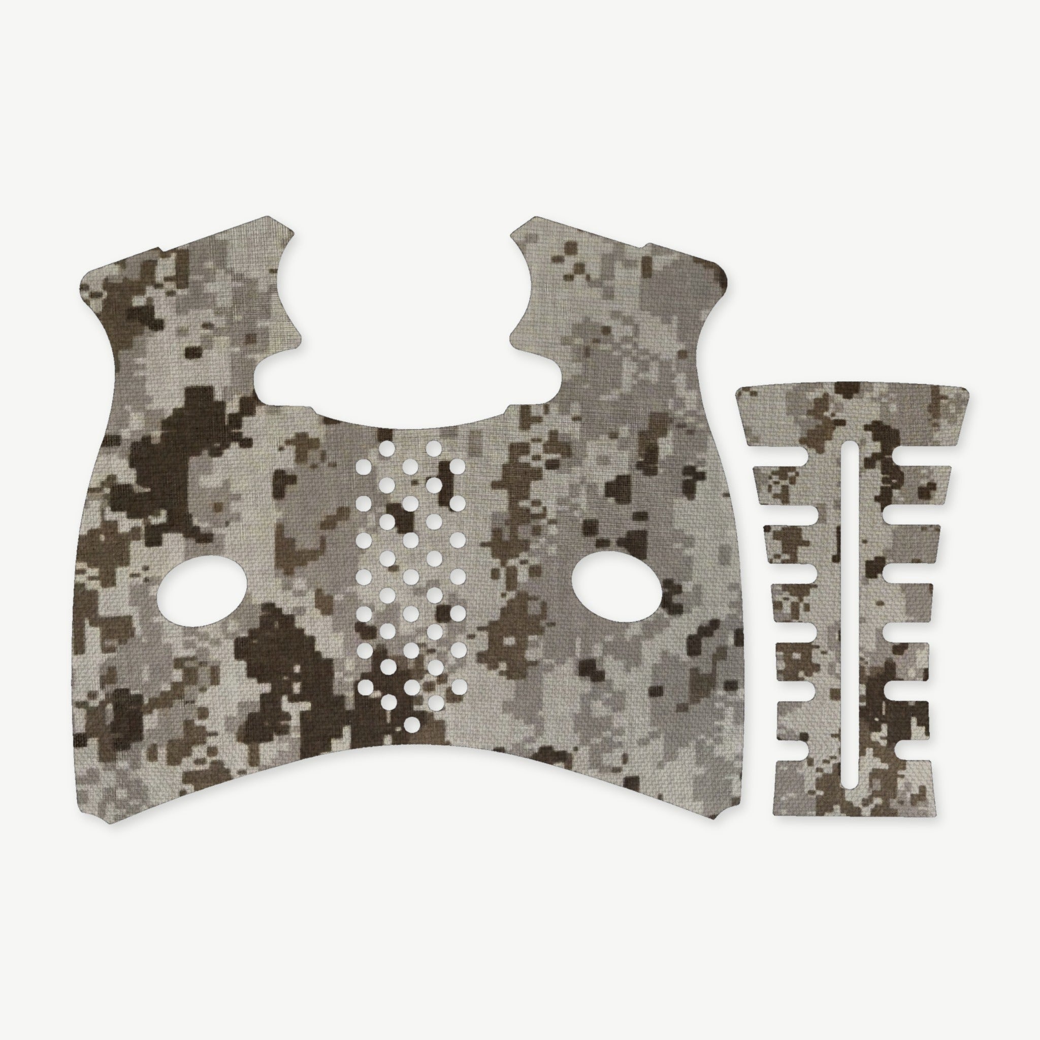 Grip Kit for FNS 9/40 Full Size - die-cut Cordura 1000D kit pieces in ACU (Desert) - Combat Textiles