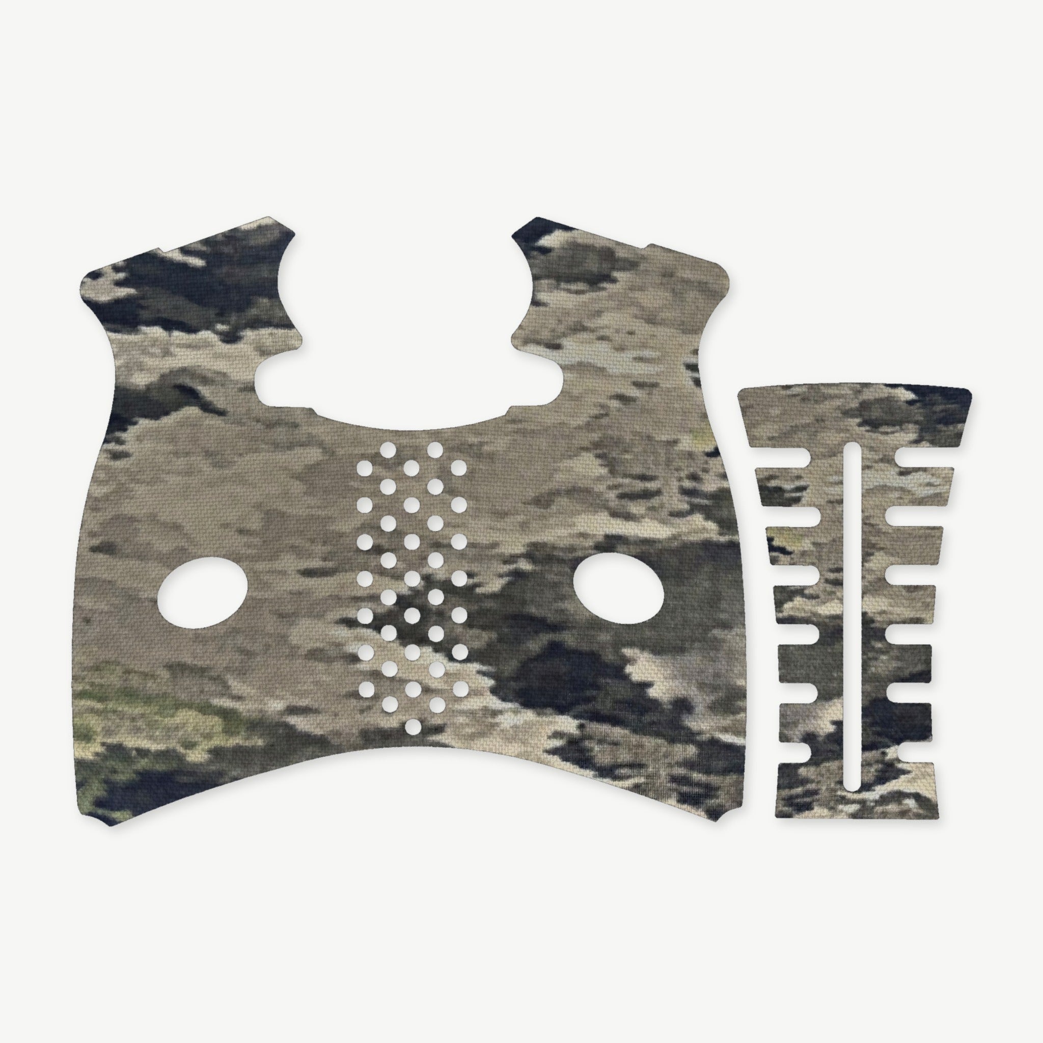 Grip Kit for FNS 9/40 Full Size - die-cut Cordura 1000D kit pieces in A-TACS iX - Combat Textiles