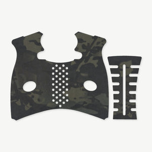 Grip Kit for FNS 9/40 Full Size - die-cut Cordura 1000D kit pieces in MultiCam Black - Combat Textiles