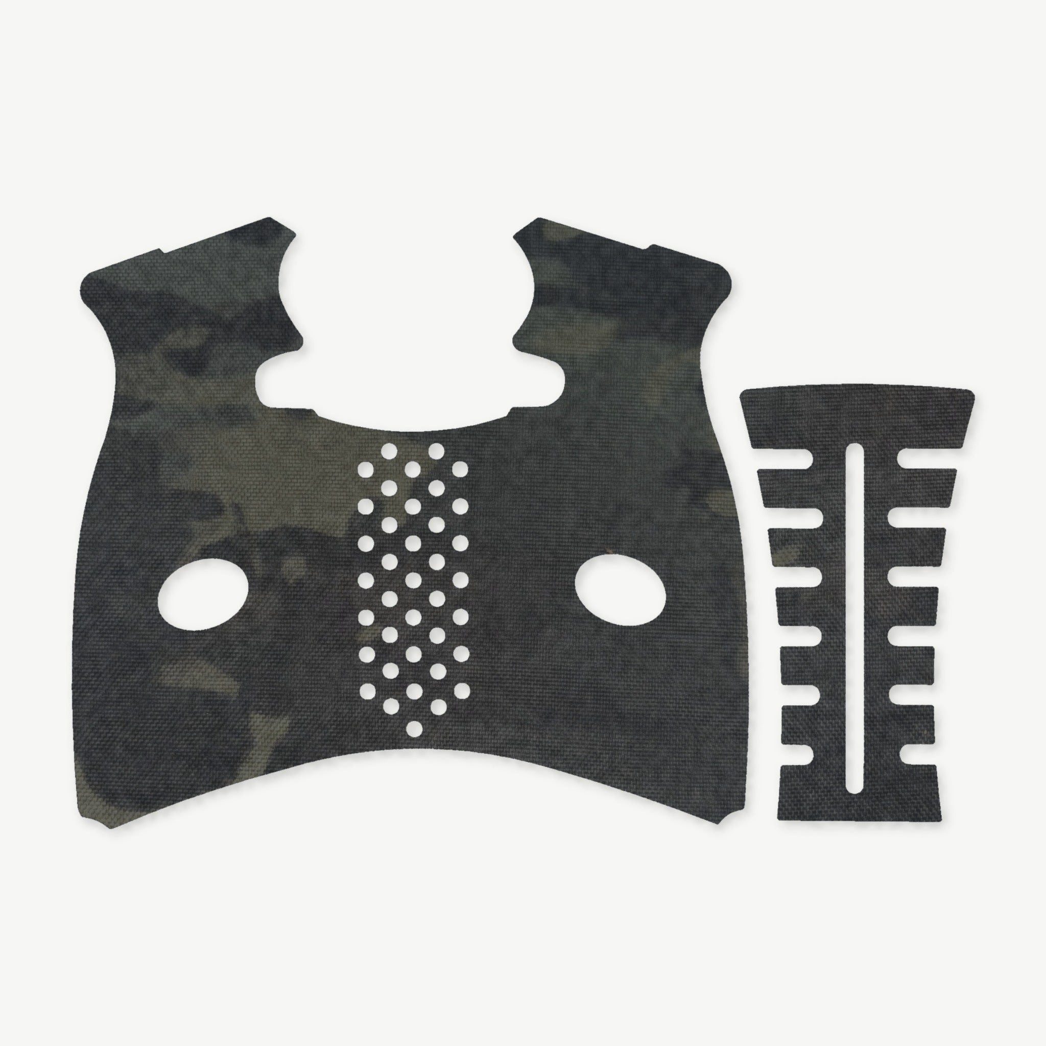 Grip Kit for FNS 9/40 Full Size - die-cut Cordura 1000D kit pieces in MultiCam Black - Combat Textiles