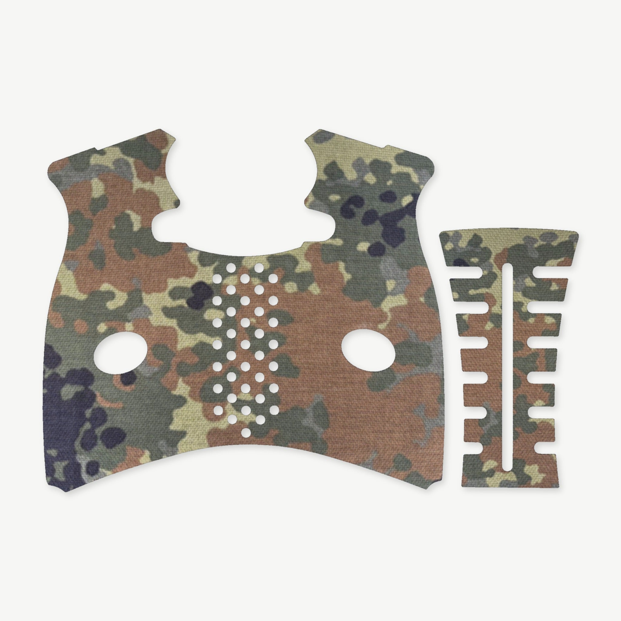 Grip Kit for FNS 9/40 Full Size - die-cut Cordura 1000D kit pieces in Flecktarn - Combat Textiles