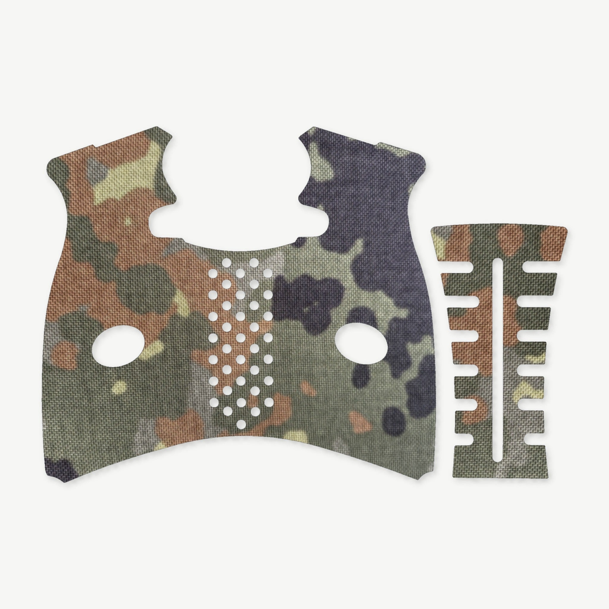 Grip Kit for FNS 9/40 Full Size - die-cut Cordura 1000D kit pieces in Flecktarn - Combat Textiles